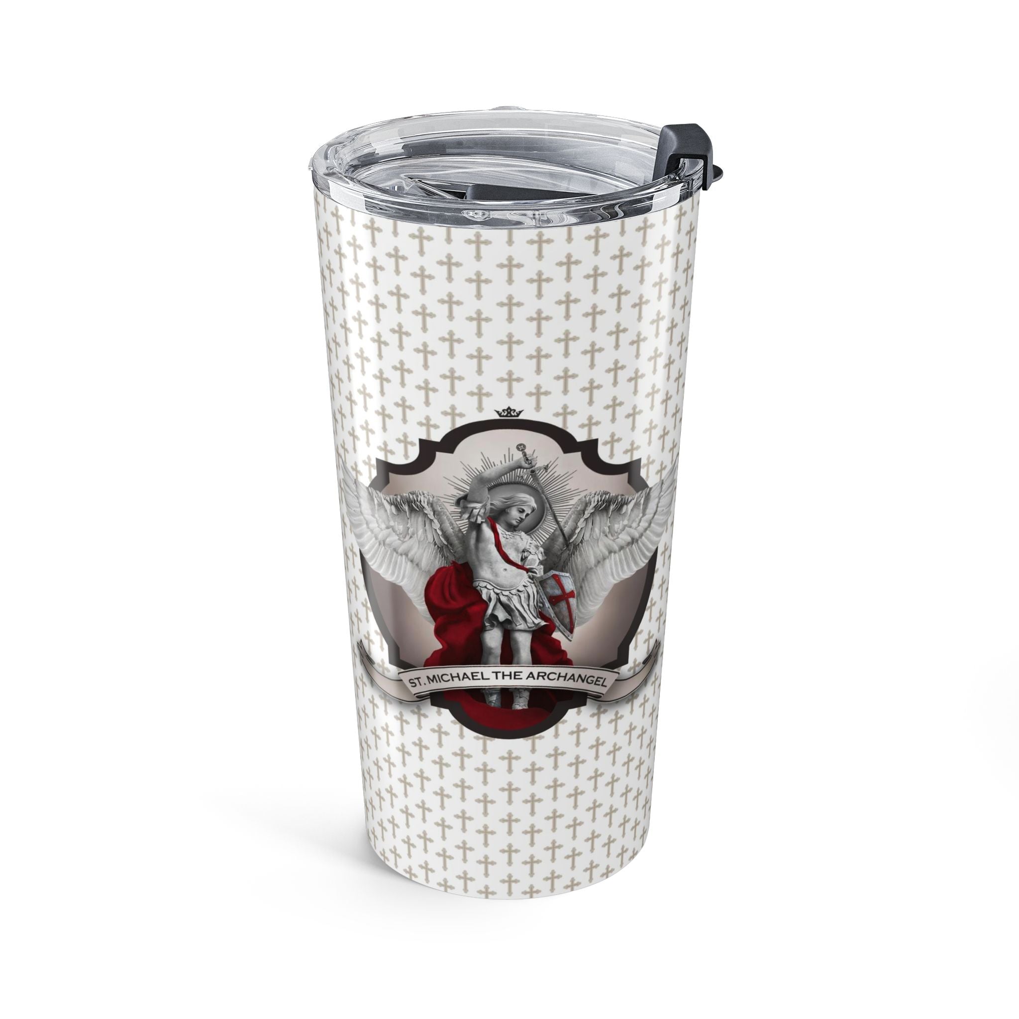 St. Michael the Archangel Tumbler (Crosses 20 oz)