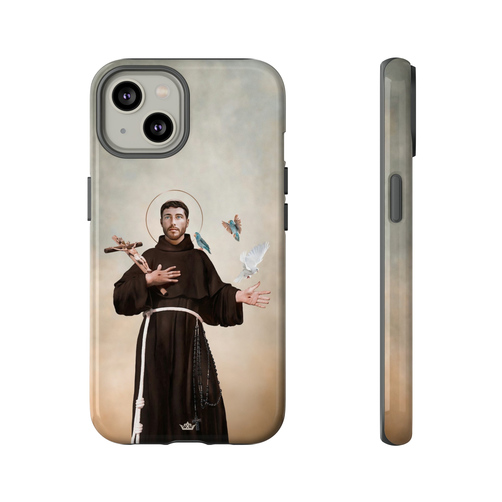 St. Francis of Assisi Hard Phone Case (Light)