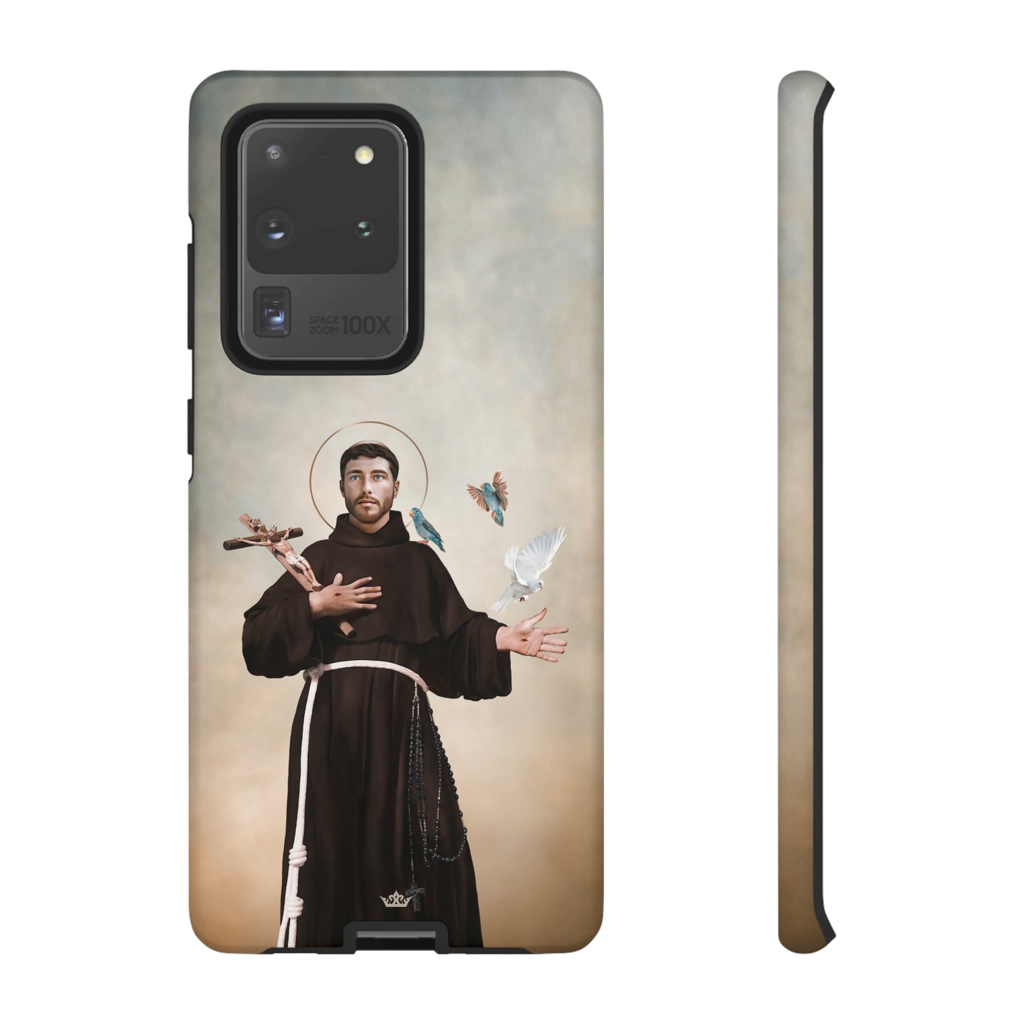 St. Francis of Assisi Hard Phone Case (Light)