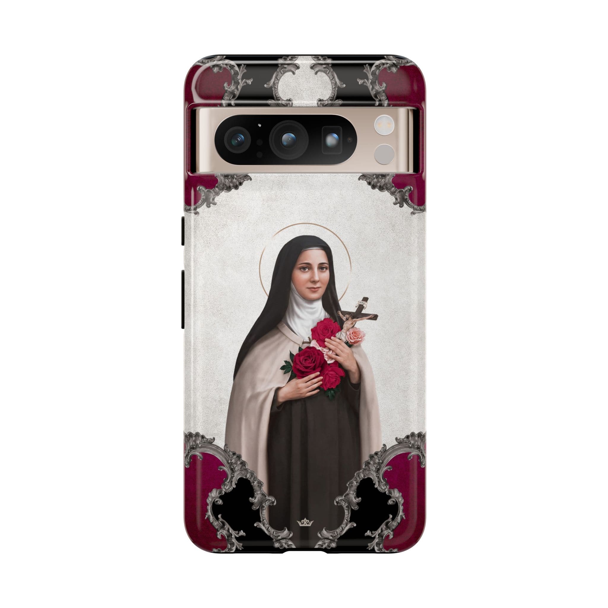 St. Therese of Lisieux Hard Phone Case (Baroque) Copyright VENXARA