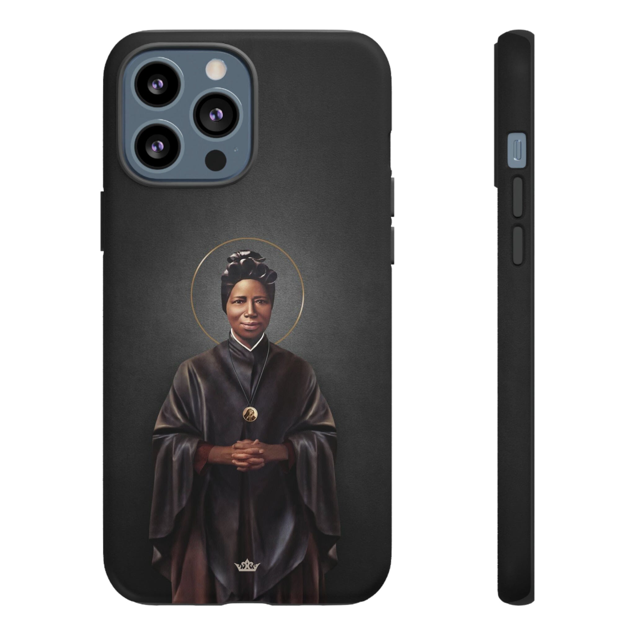 St. Josephine Bakhita Hard Phone Case (Dark)