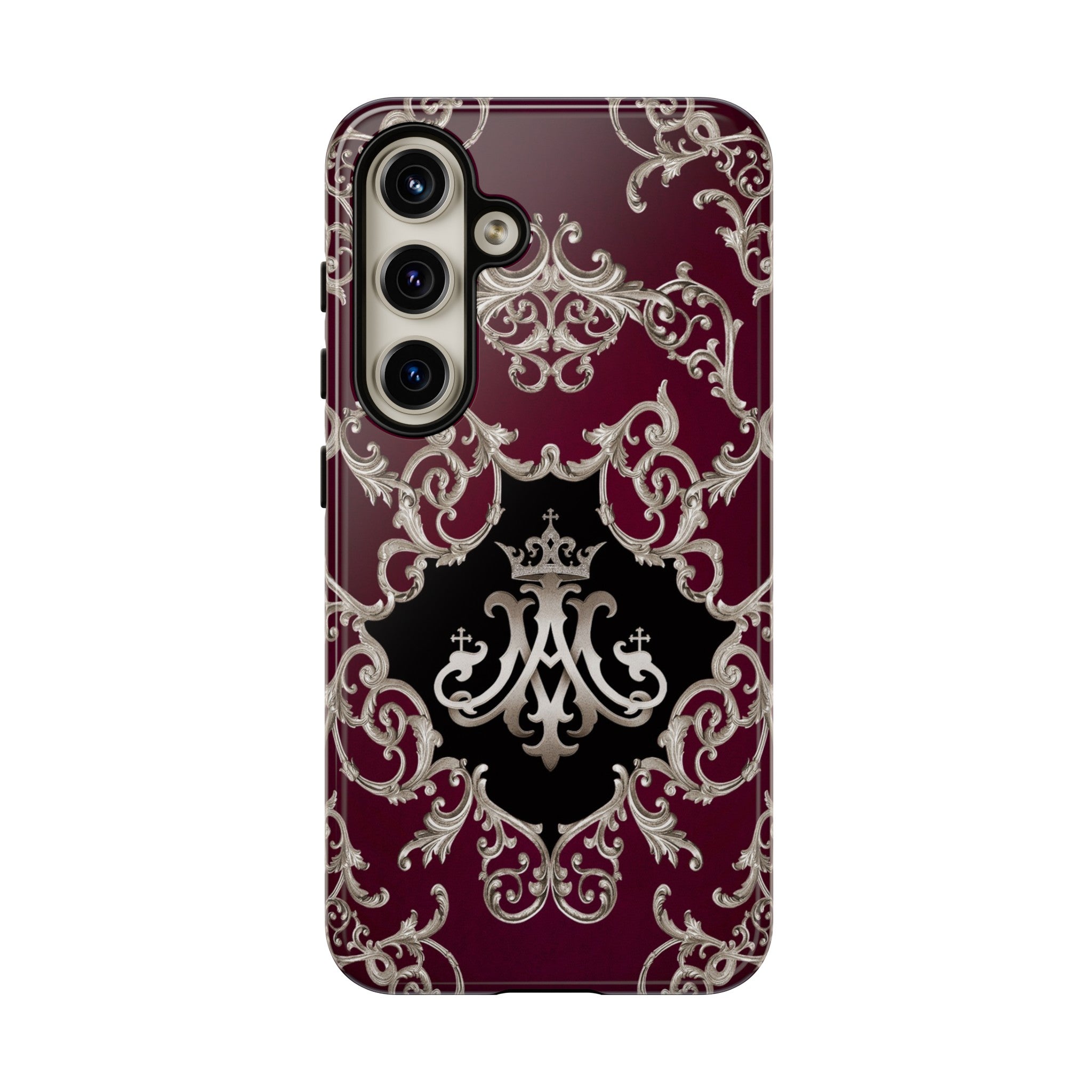 Ave Maria Hard Phone Case (Baroque Mahogany)