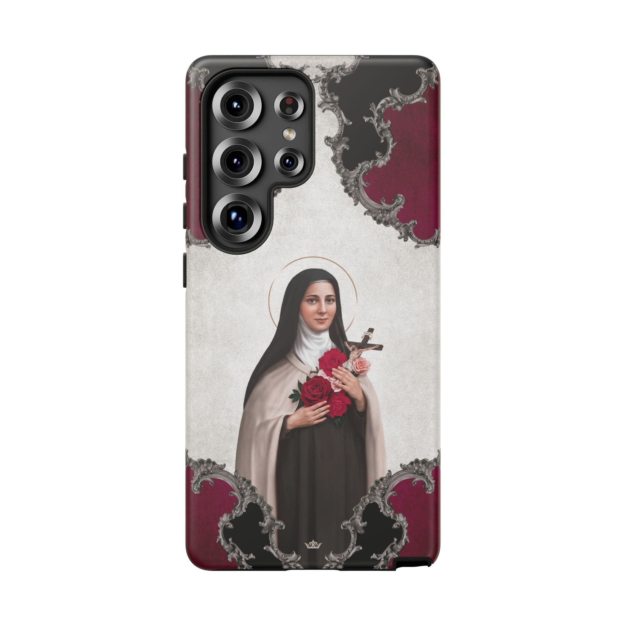 St. Therese of Lisieux Hard Phone Case (Baroque) Copyright VENXARA