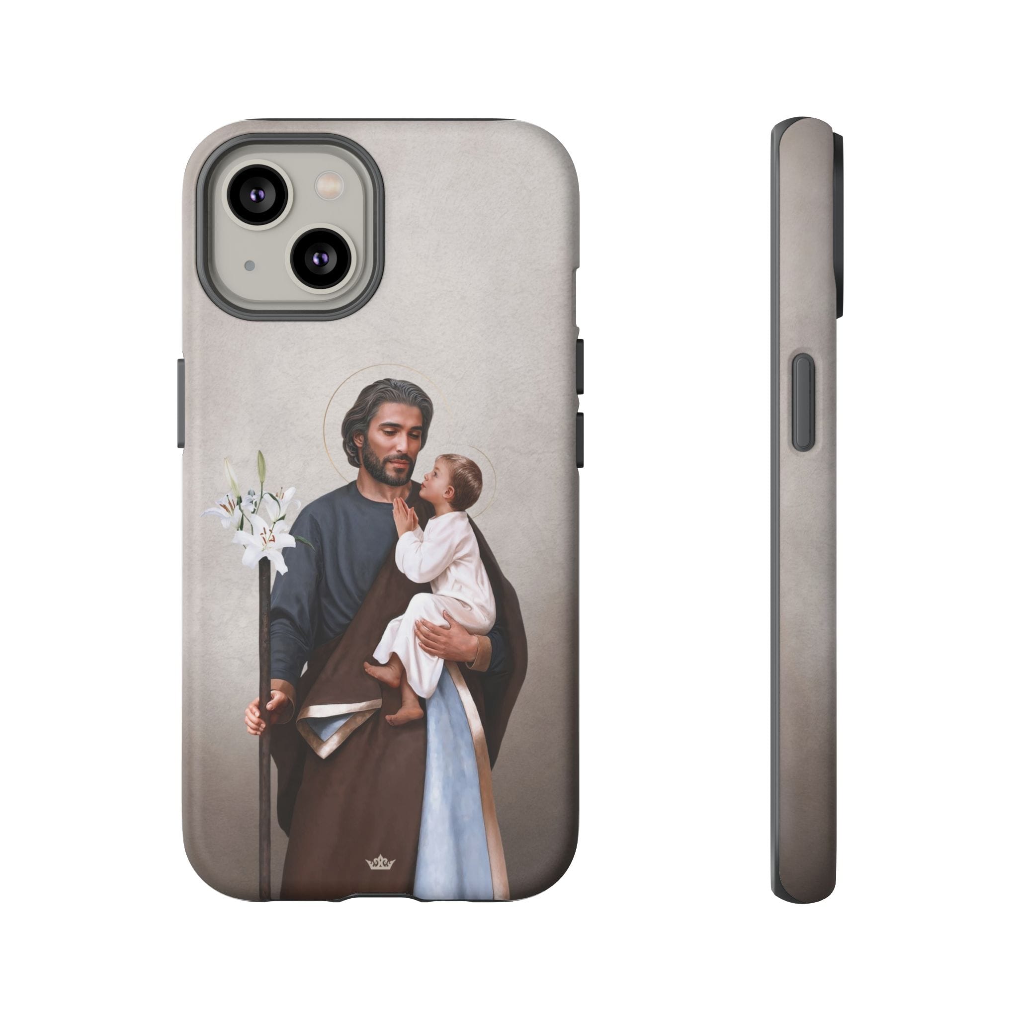 St. Joseph Hard Phone Case (Light) Copyright VENXARA