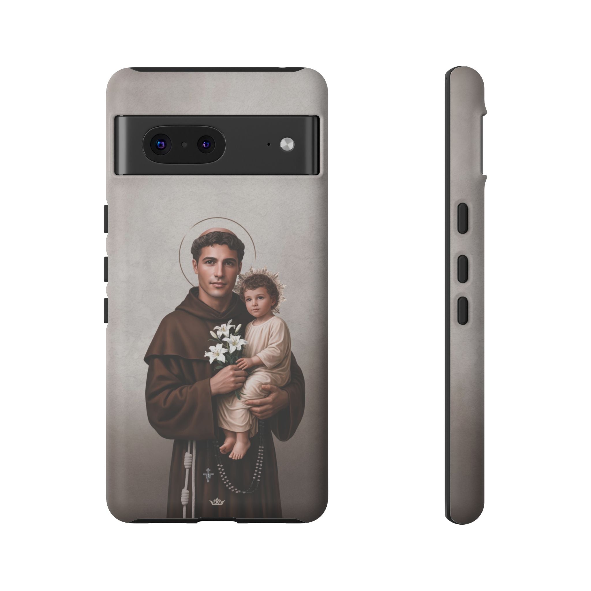 St. Anthony of Padua Hard Phone Case (Light) Copyright VENXARA