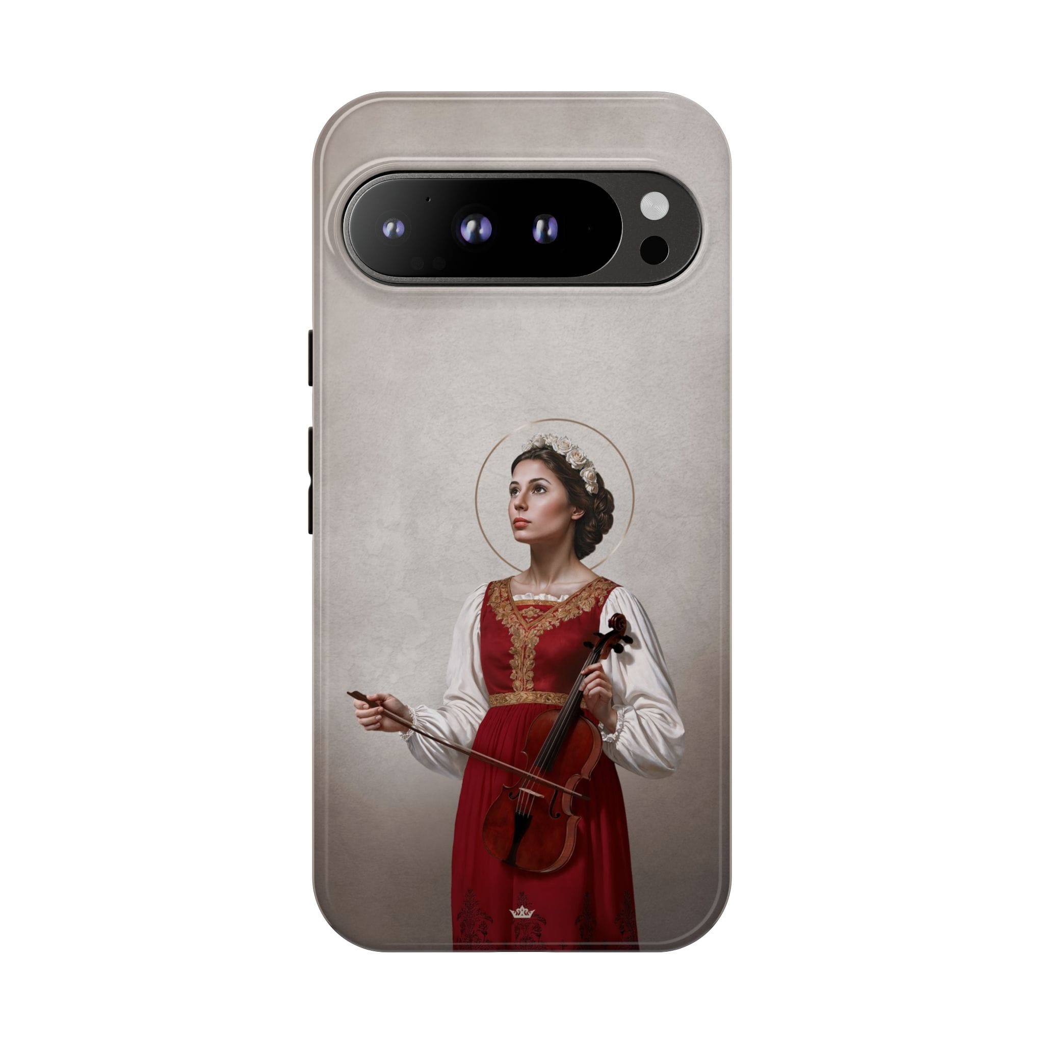 St. Cecilia Hard Phone Case (Light) Copyright VENXARA
