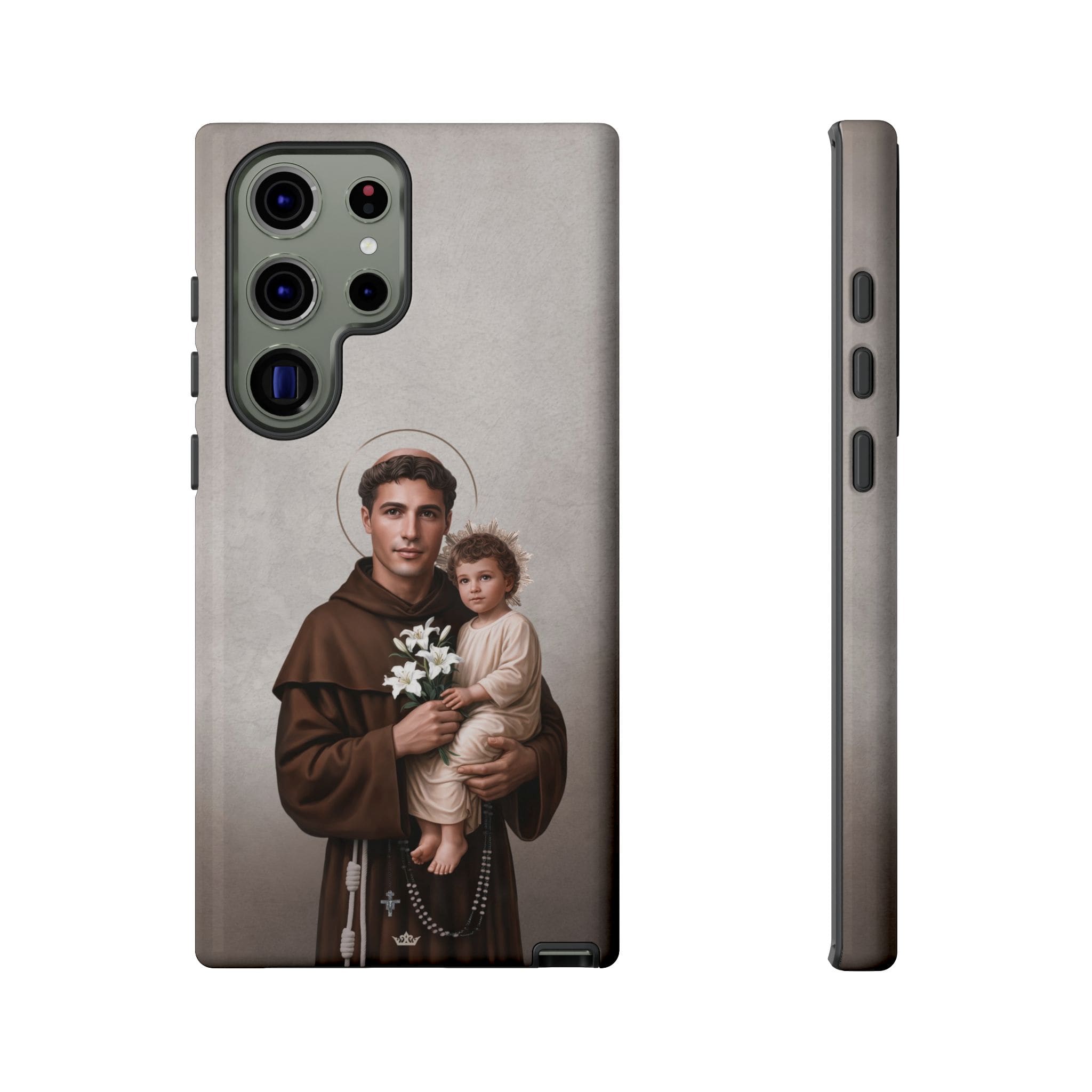 St. Anthony of Padua Hard Phone Case (Light) Copyright VENXARA