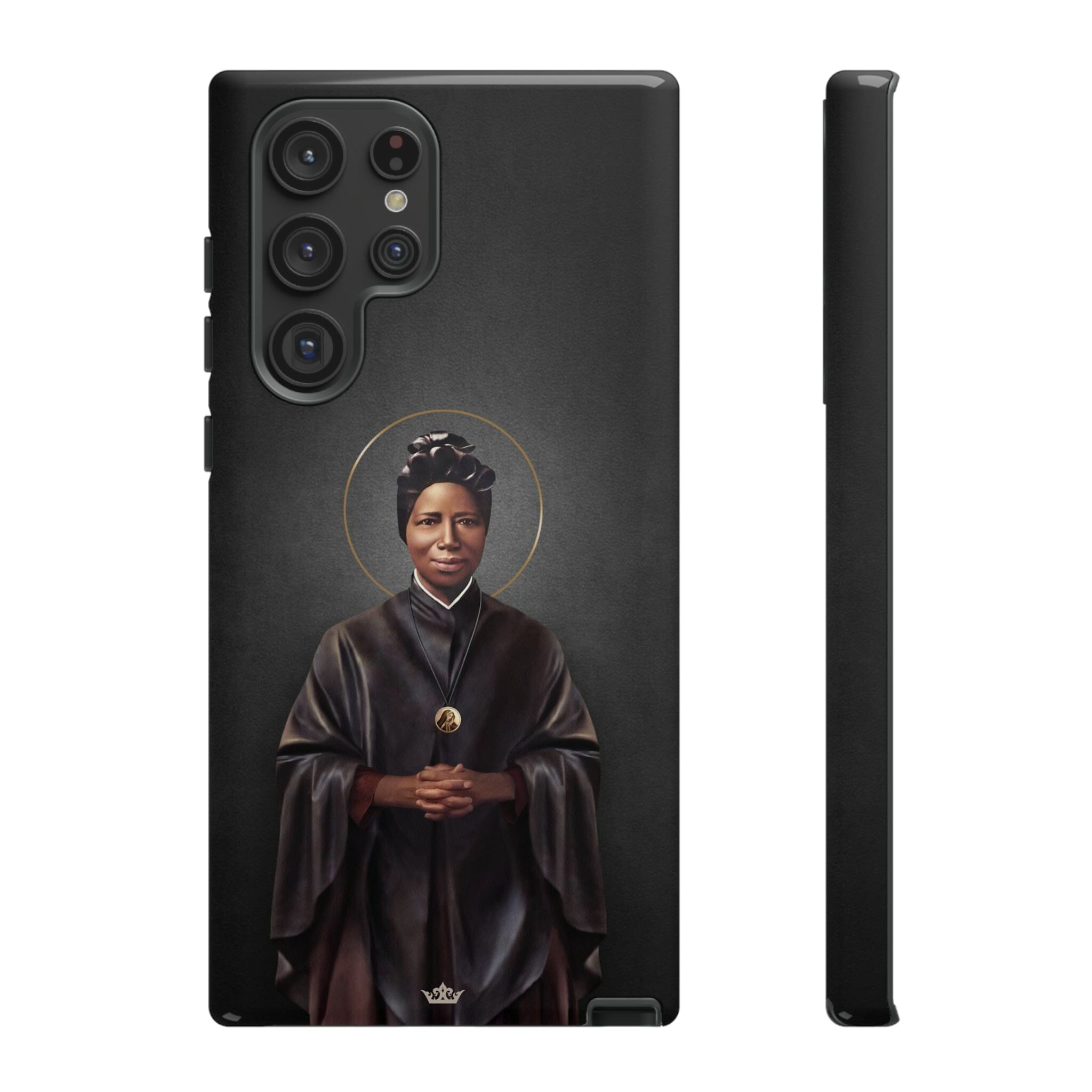 St. Josephine Bakhita Hard Phone Case (Dark)