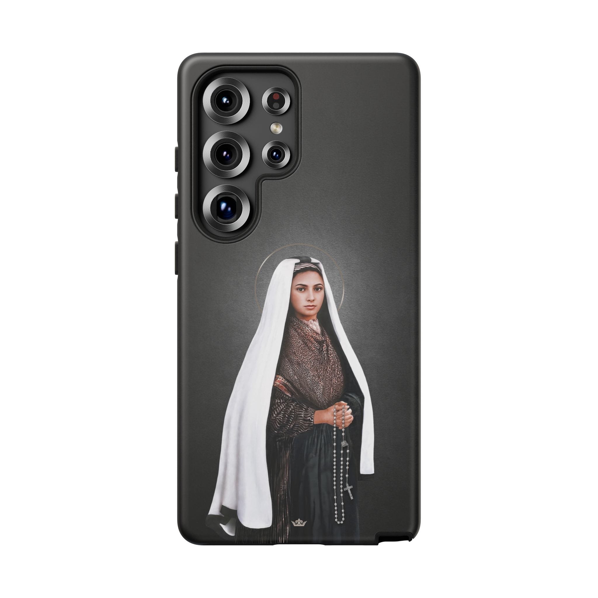 St. Bernadette Hard Phone Case (Dark) Copyright VENXARA