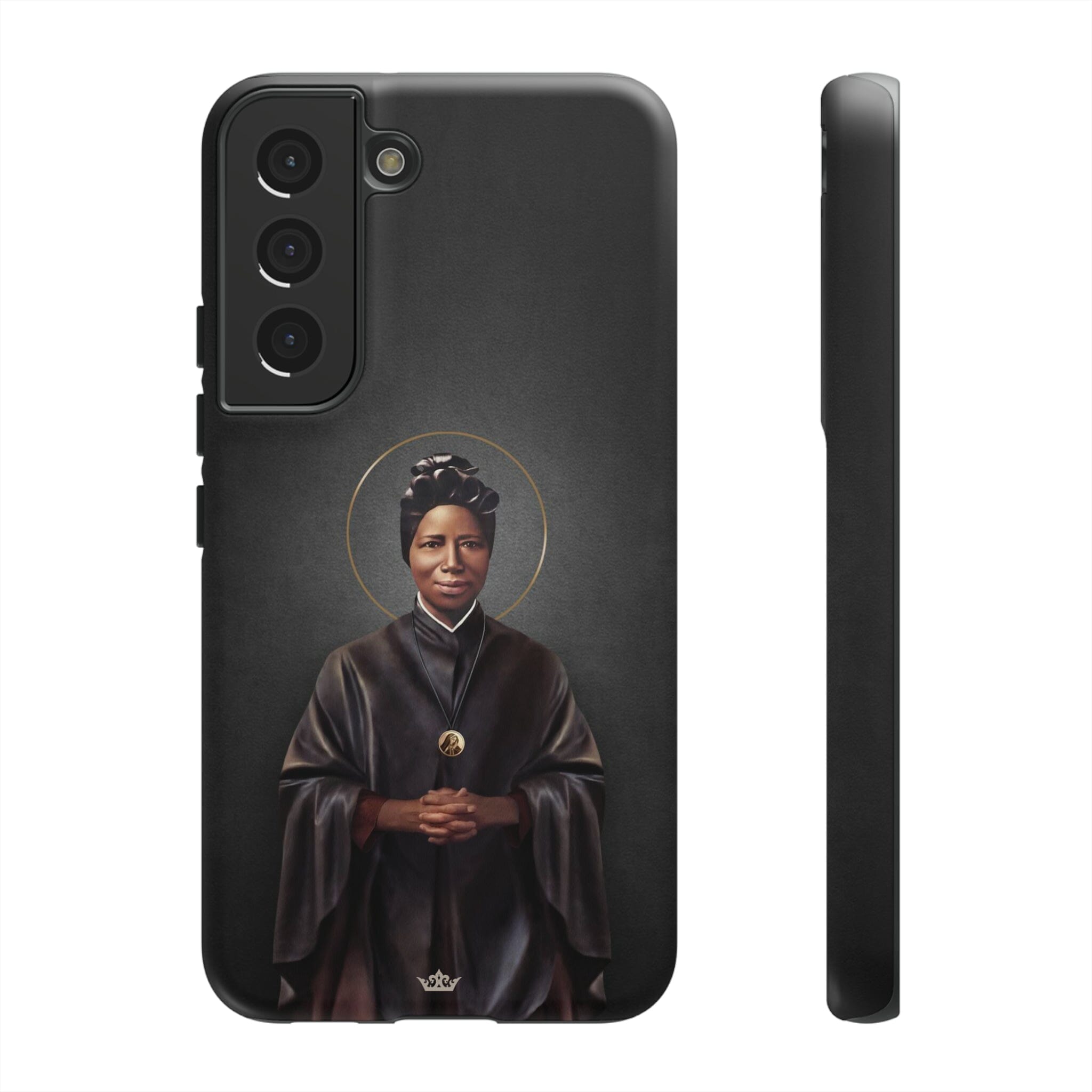 St. Josephine Bakhita Hard Phone Case (Dark)