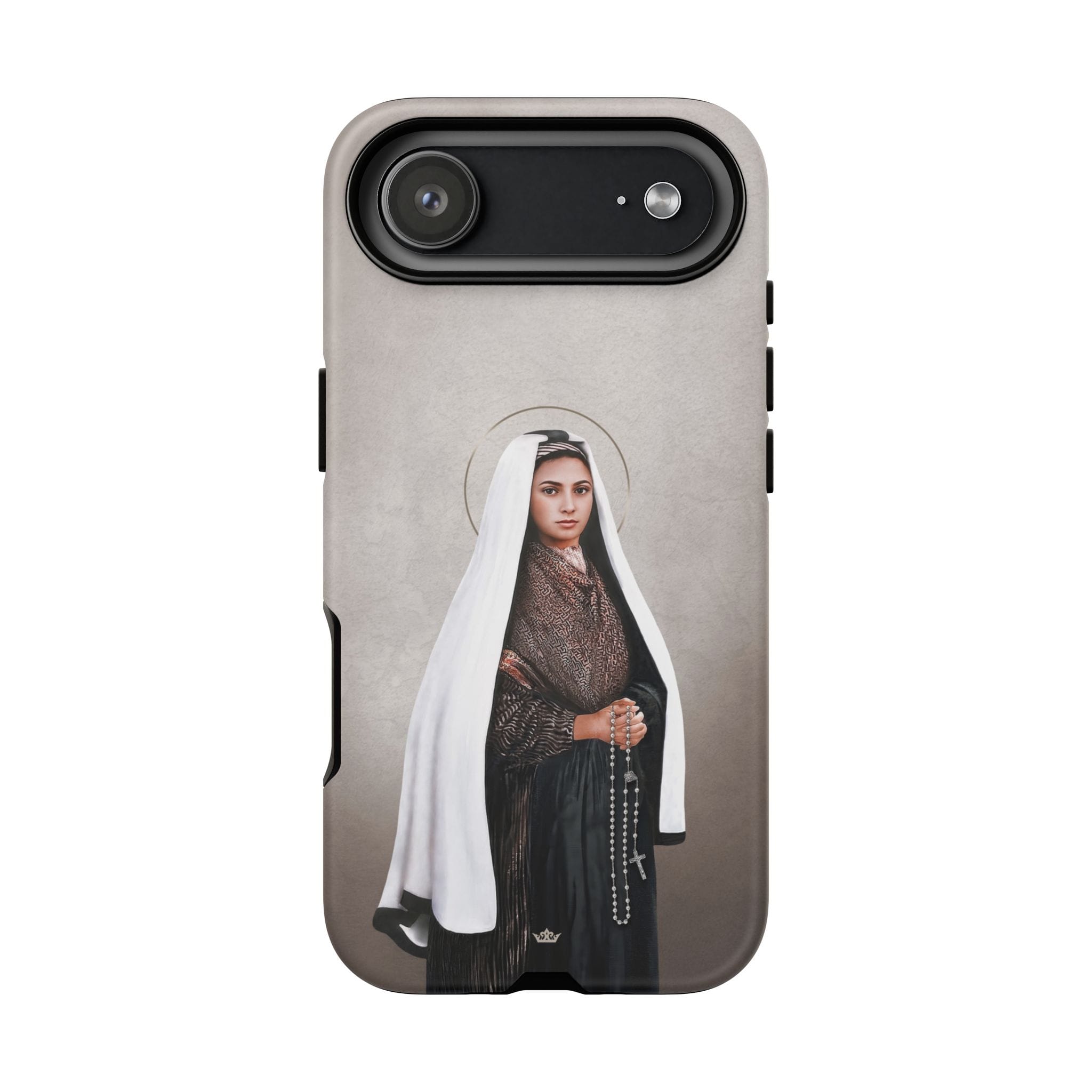St. Bernadette Hard Phone Case (Light) Copyright VENXARA
