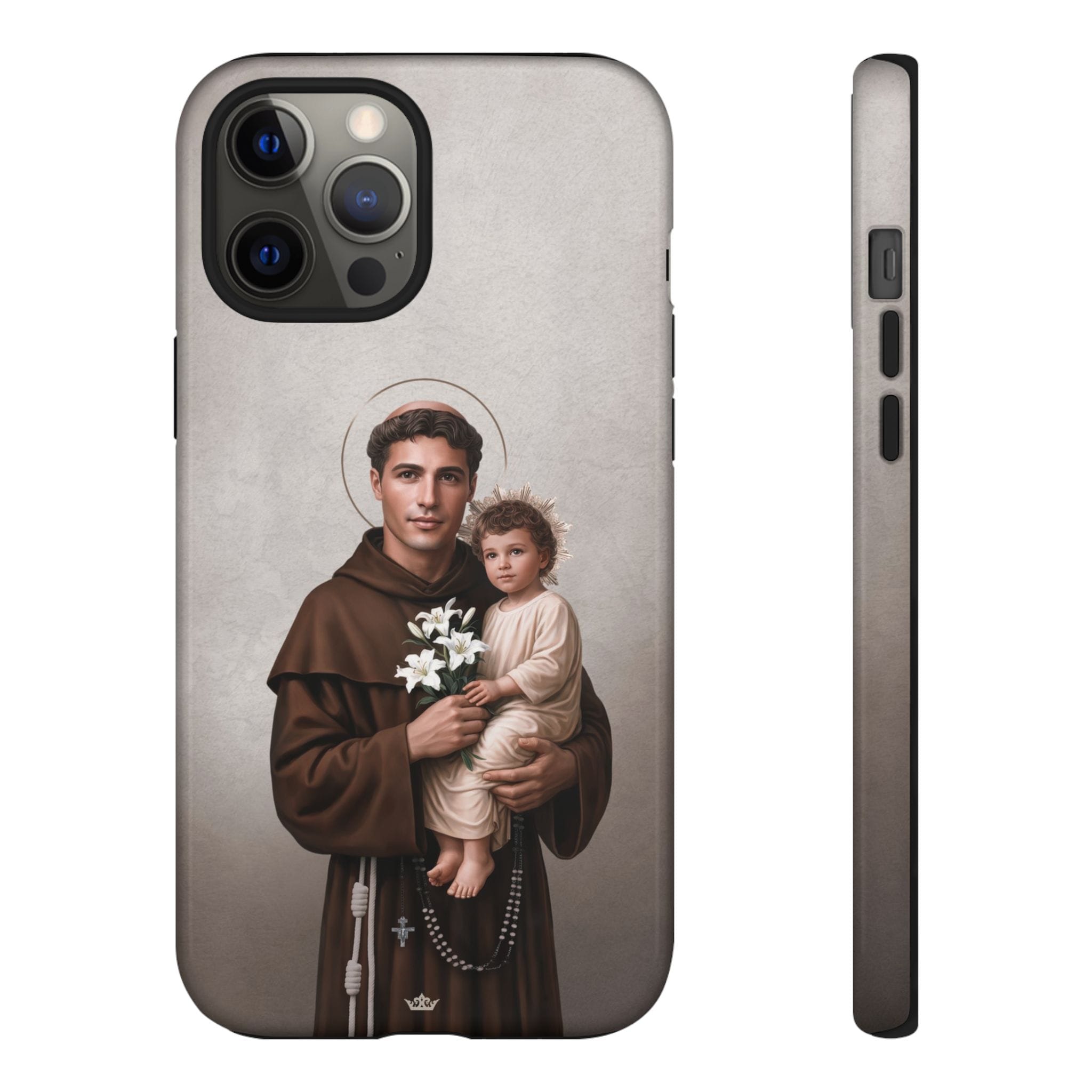 St. Anthony of Padua Hard Phone Case (Light) Copyright VENXARA