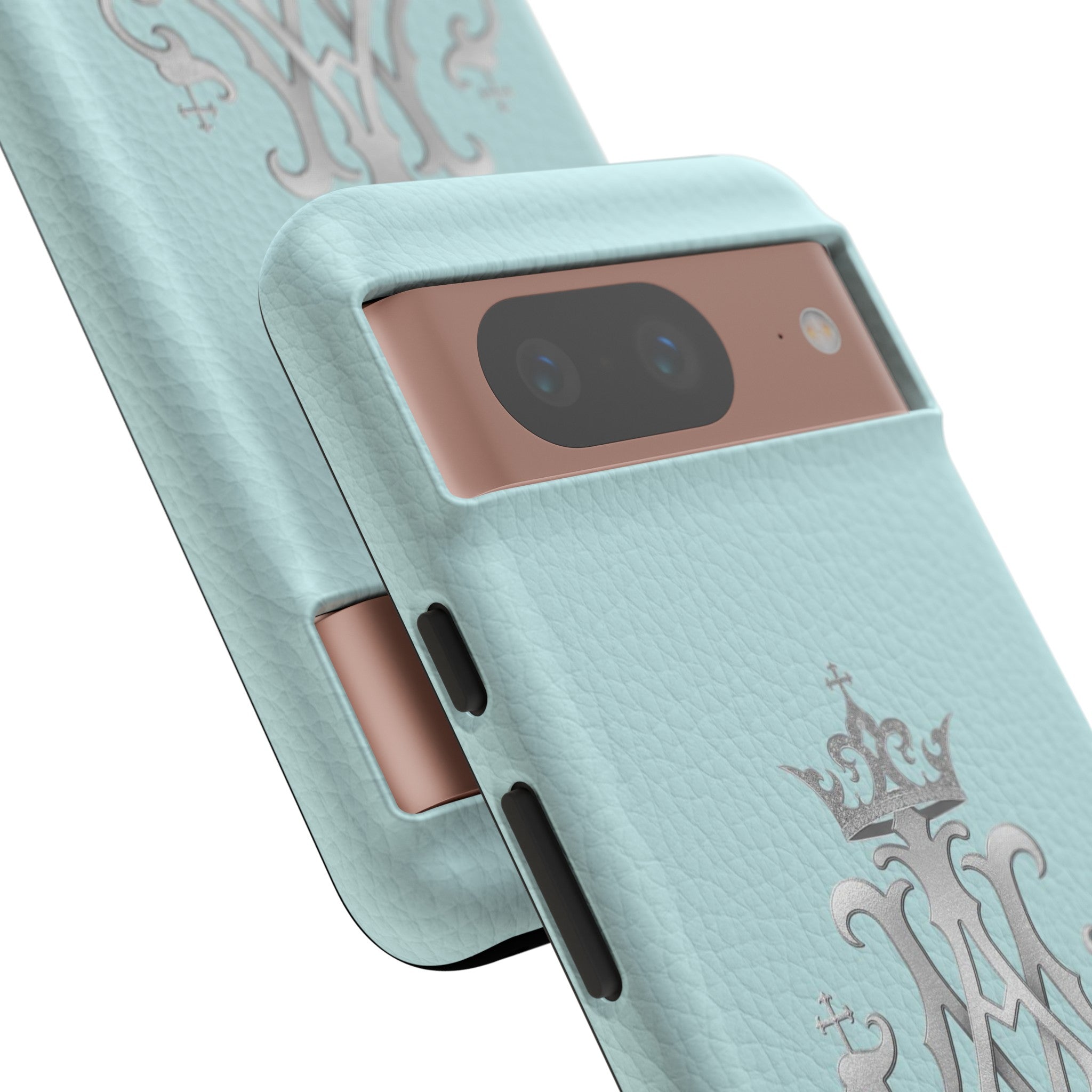Ave Maria Hard Phone Case (Heavenly Blue)