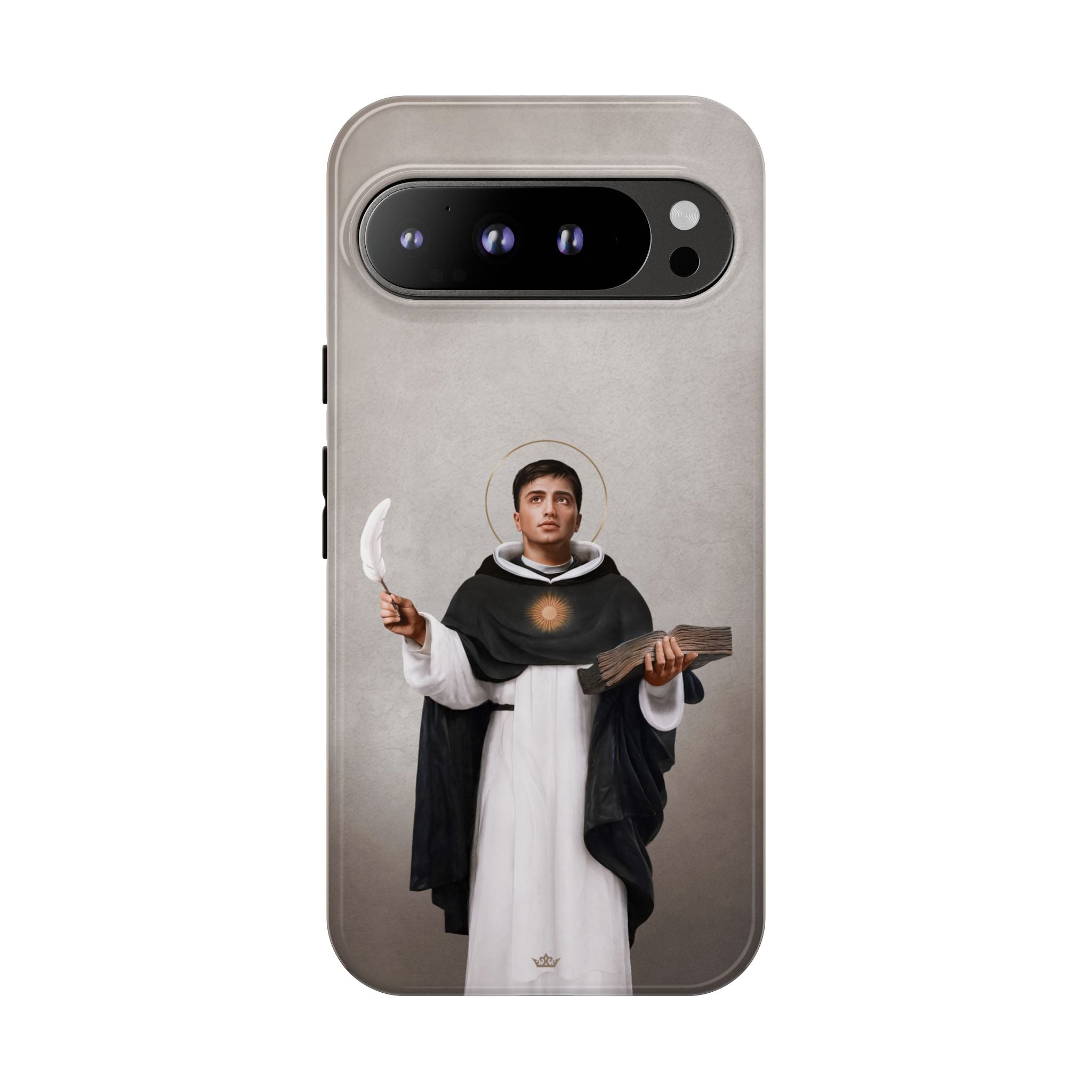 St. Thomas Aquinas Hard Phone Case (Light)