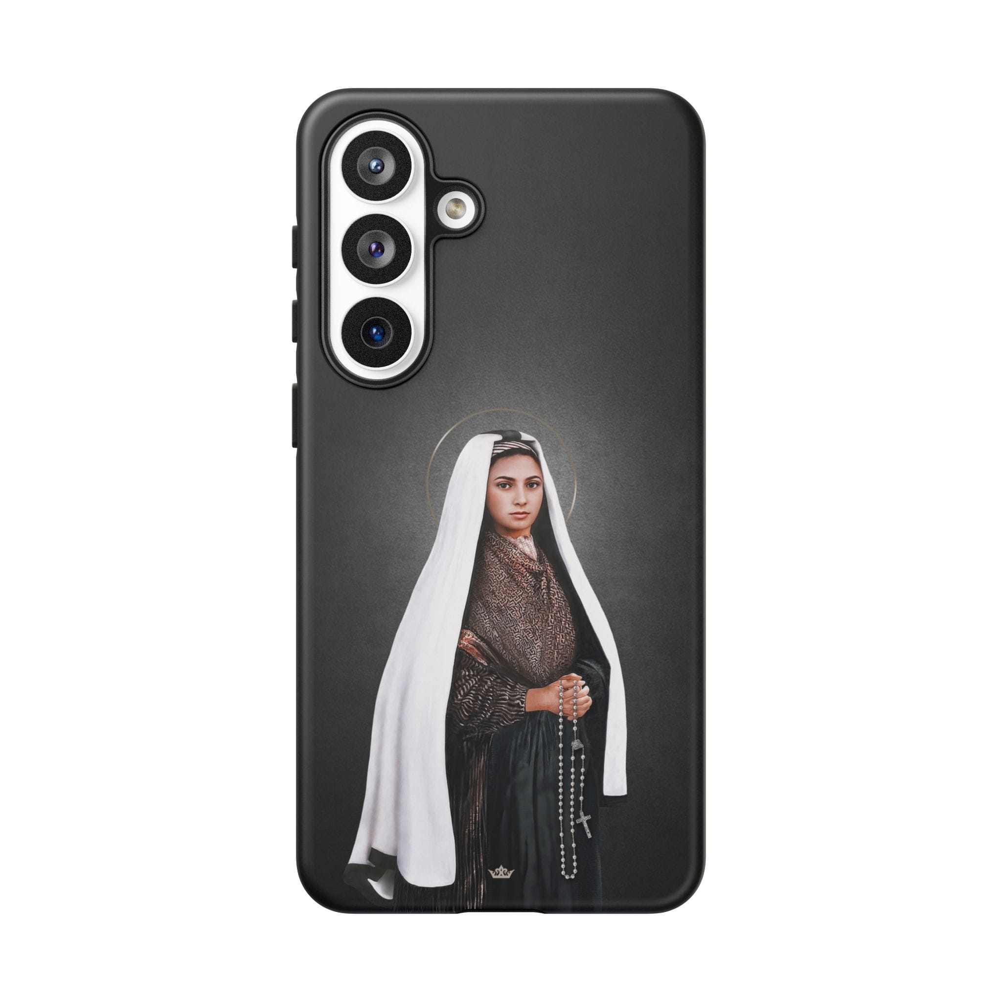 St. Bernadette Hard Phone Case (Dark) Copyright VENXARA
