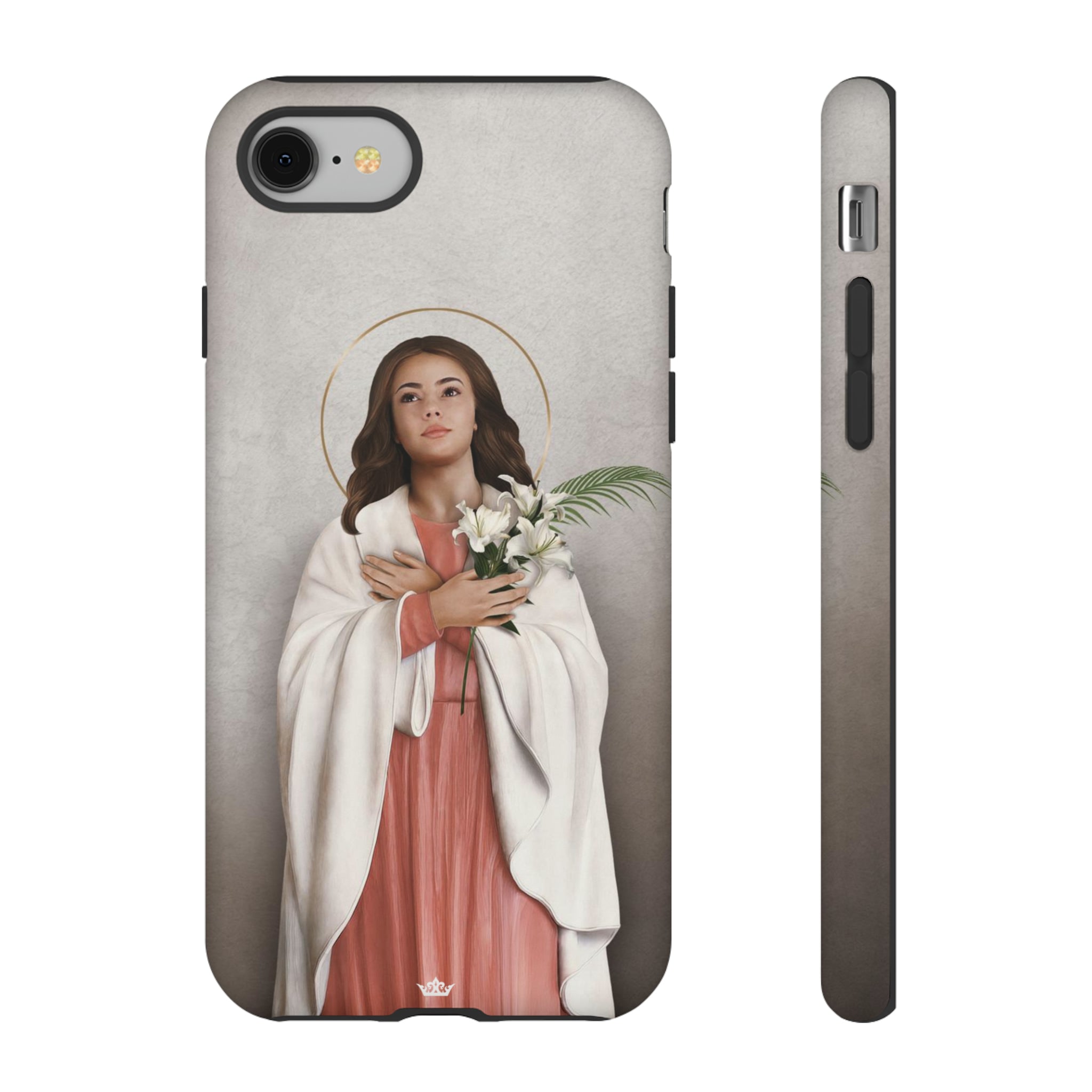 St. Maria Goretti Hard Phone Case (Light)