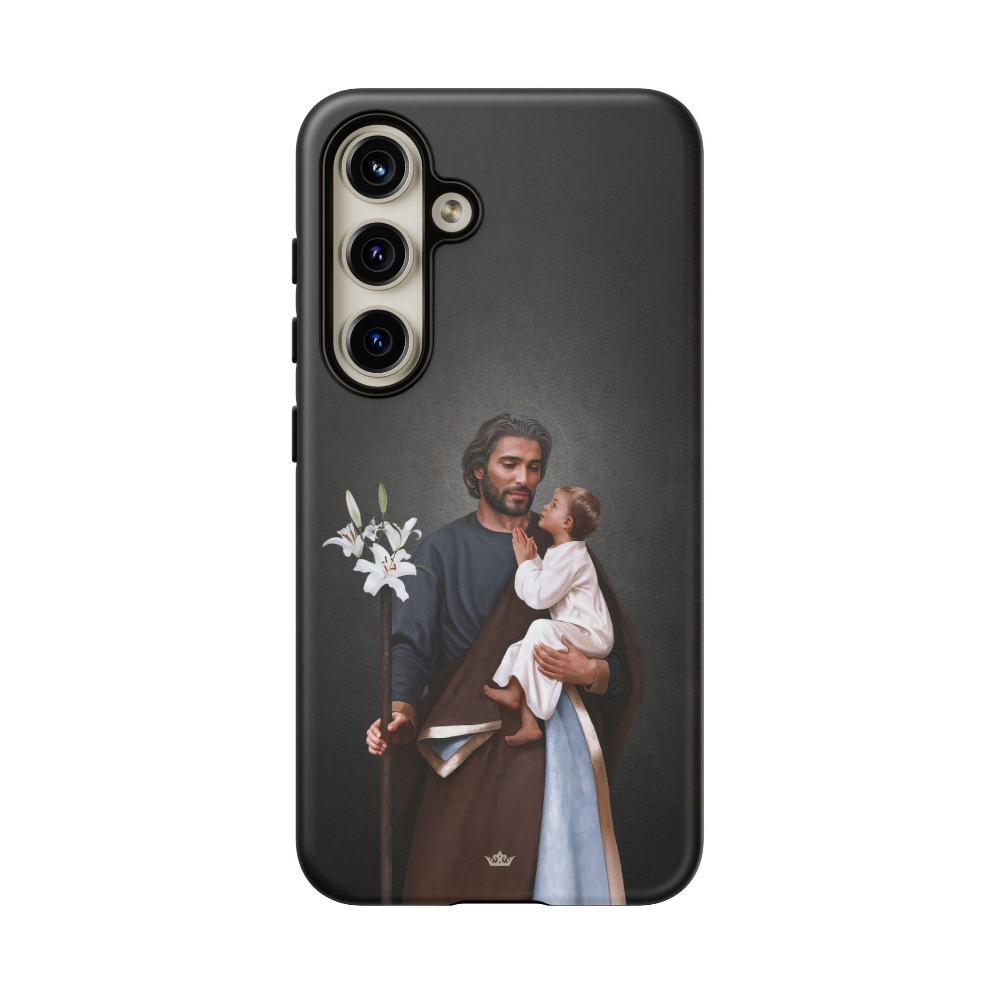 St. Joseph Hard Phone Case (Dark) Copyright VENXARA