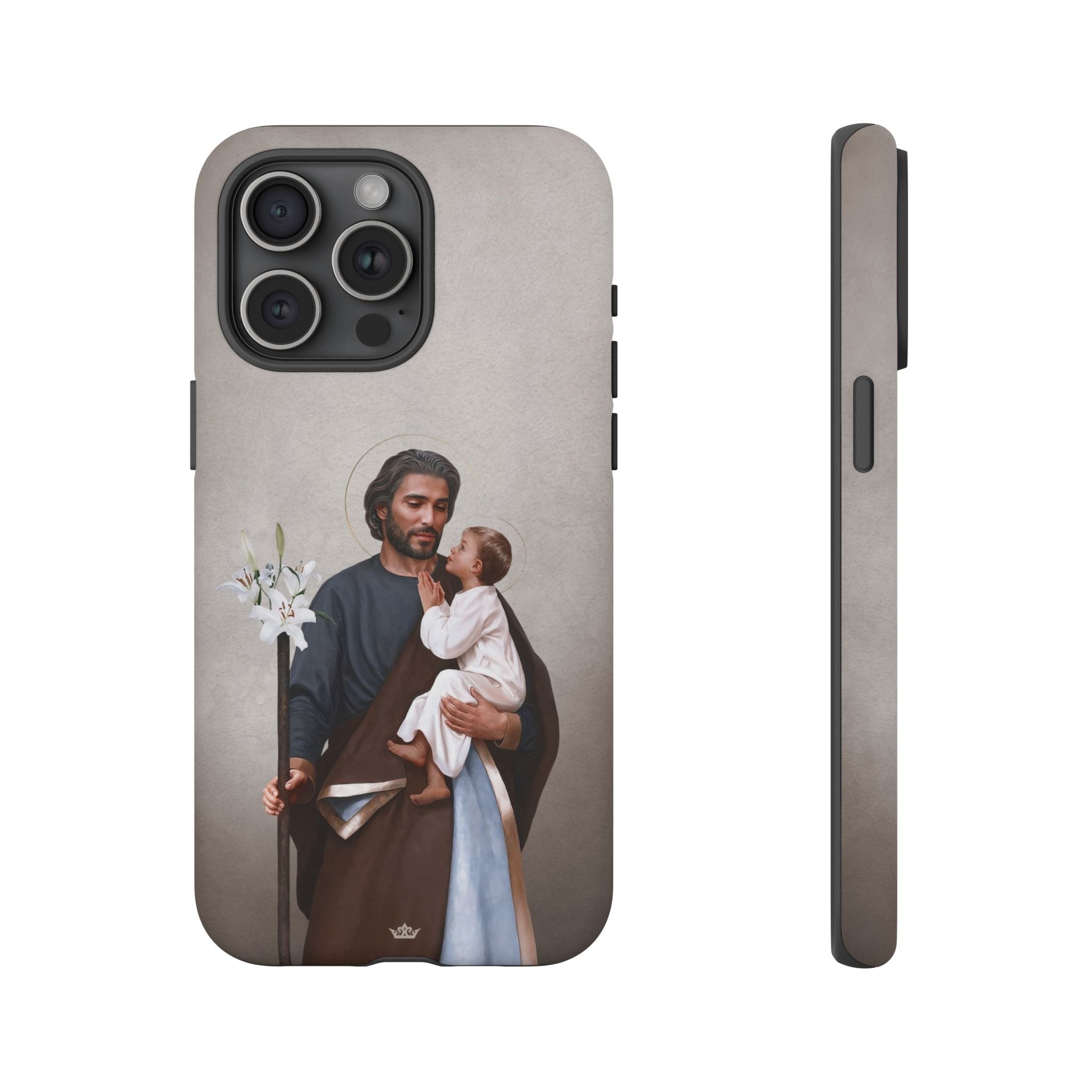 St. Joseph Hard Phone Case (Light) Copyright VENXARA