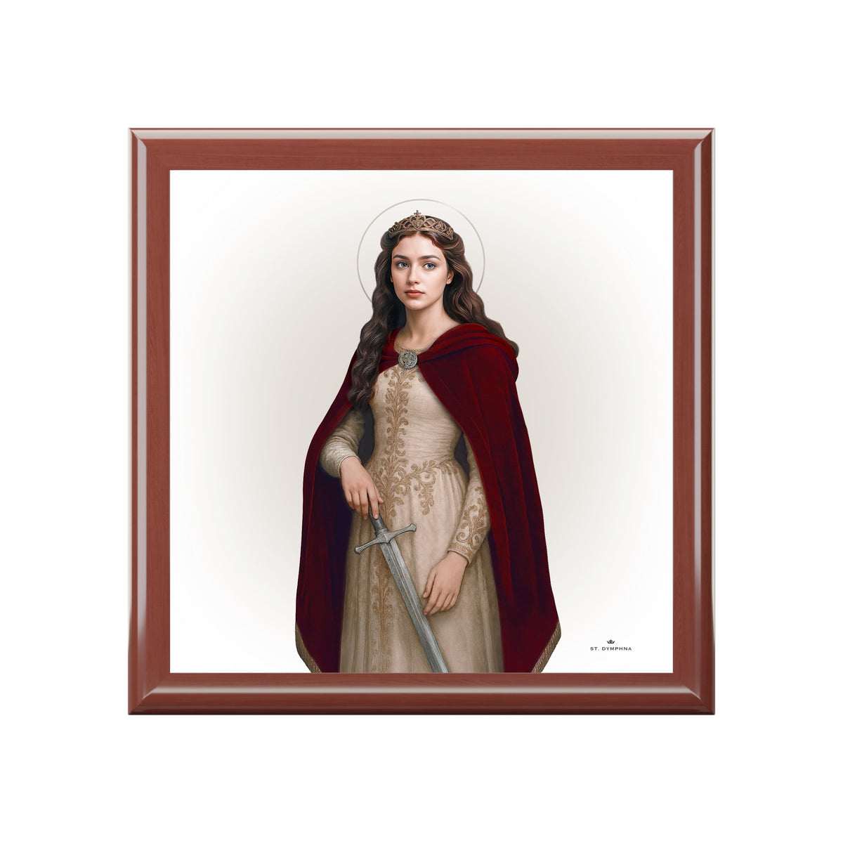 St. Dymphna Keepsake Box