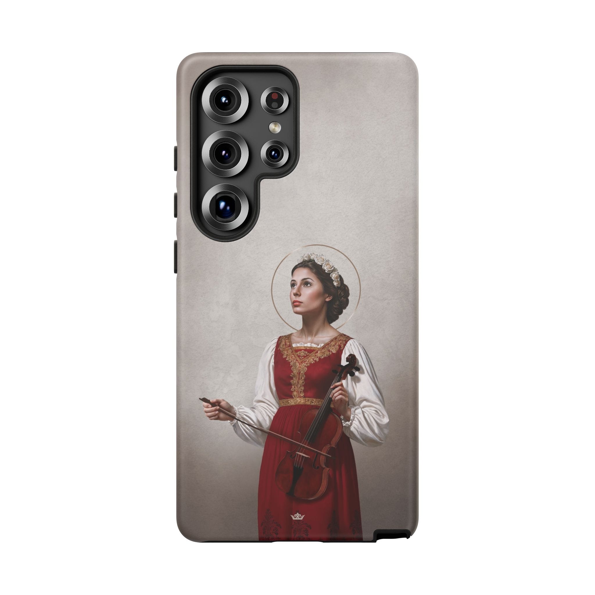 St. Cecilia Hard Phone Case (Light) Copyright VENXARA