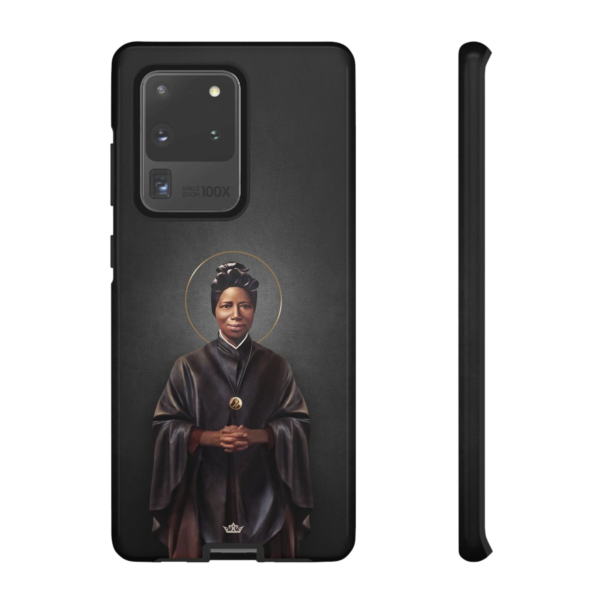 St. Josephine Bakhita Hard Phone Case (Dark)