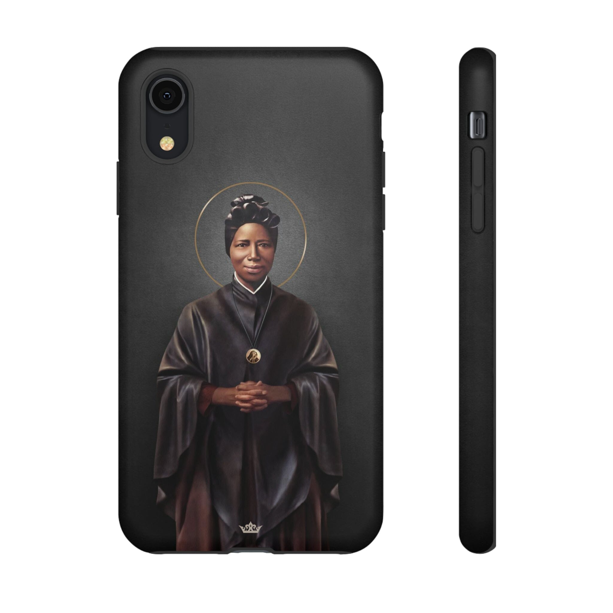 St. Josephine Bakhita Hard Phone Case (Dark)