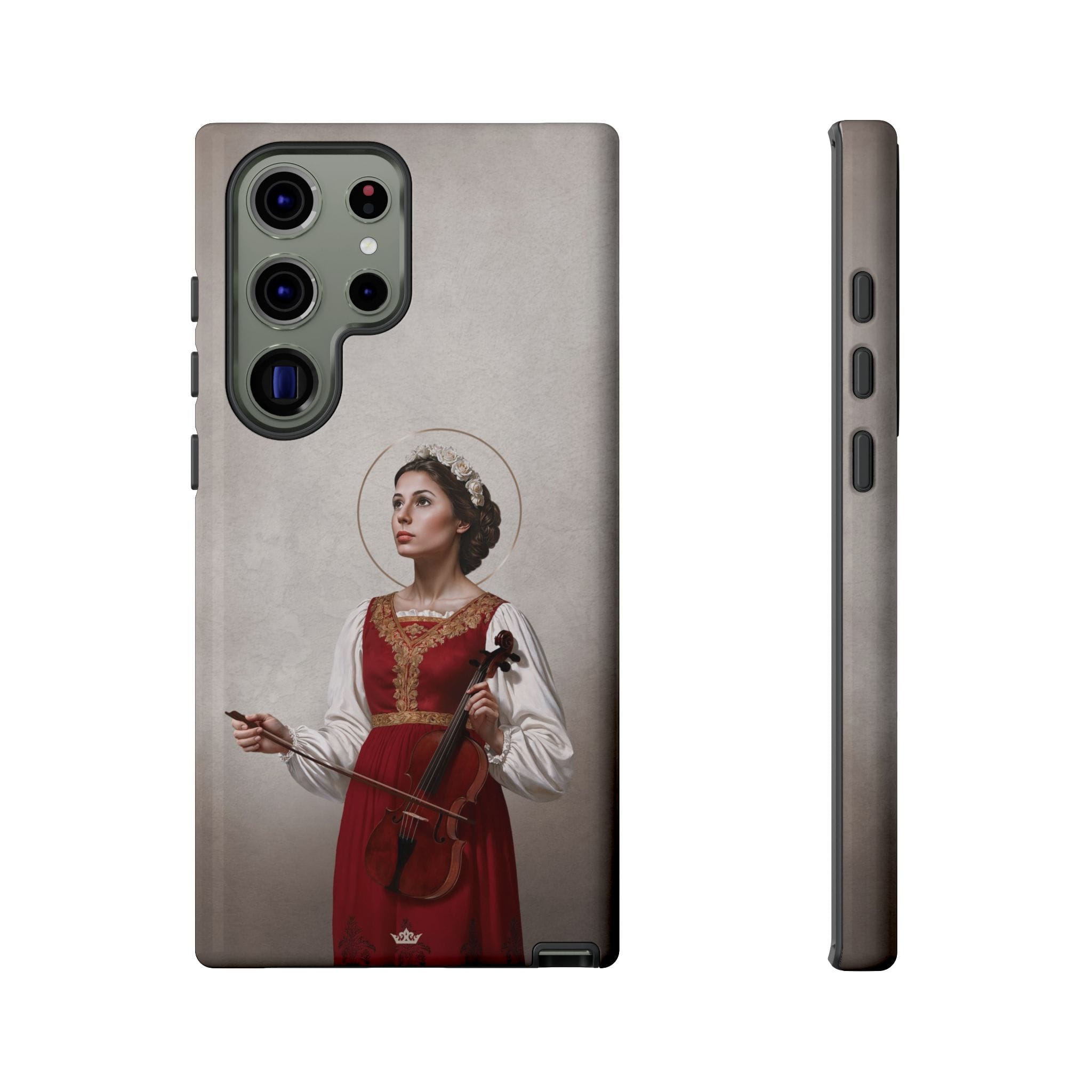 St. Cecilia Hard Phone Case (Light) Copyright VENXARA