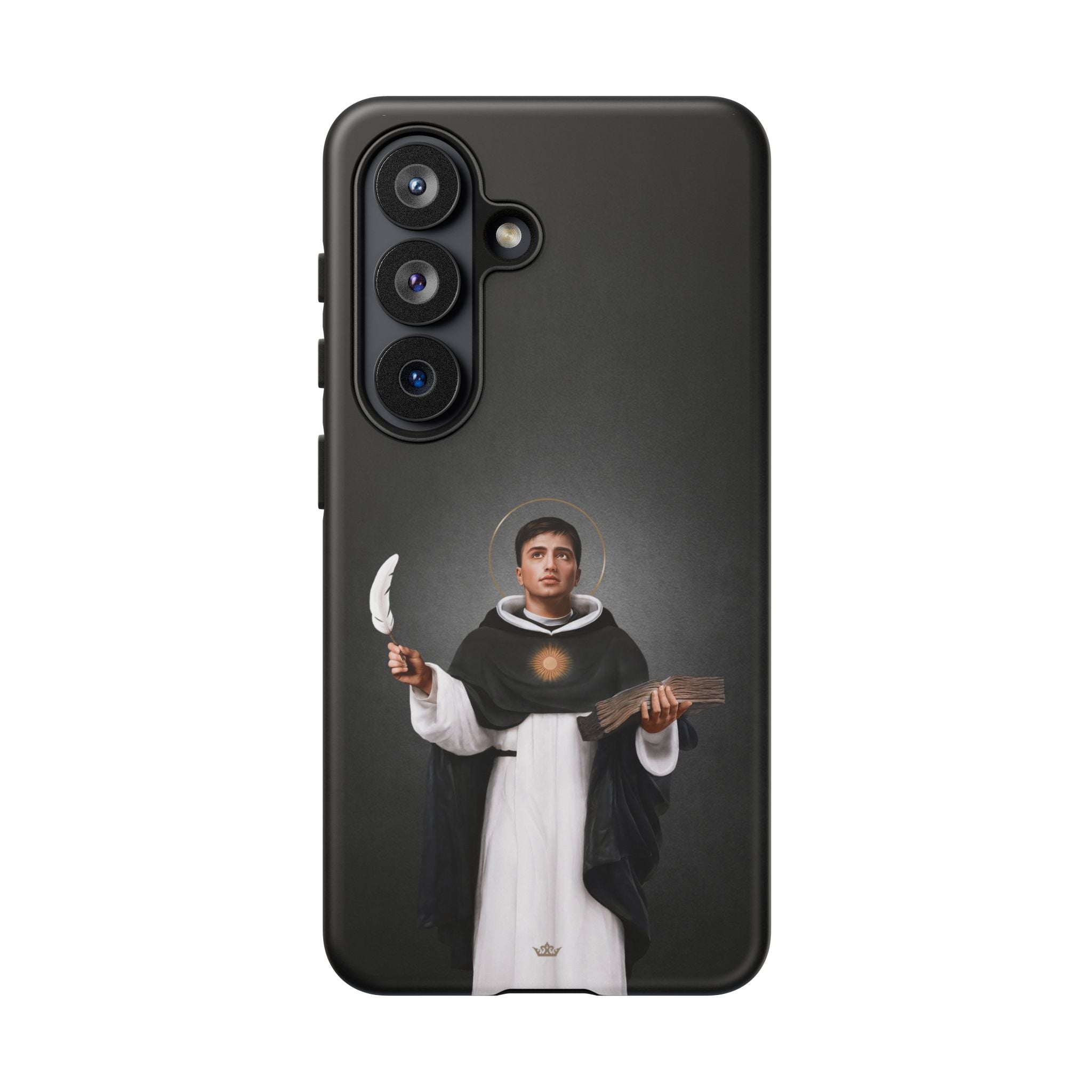 St. Thomas Aquinas Hard Phone Case (Dark)