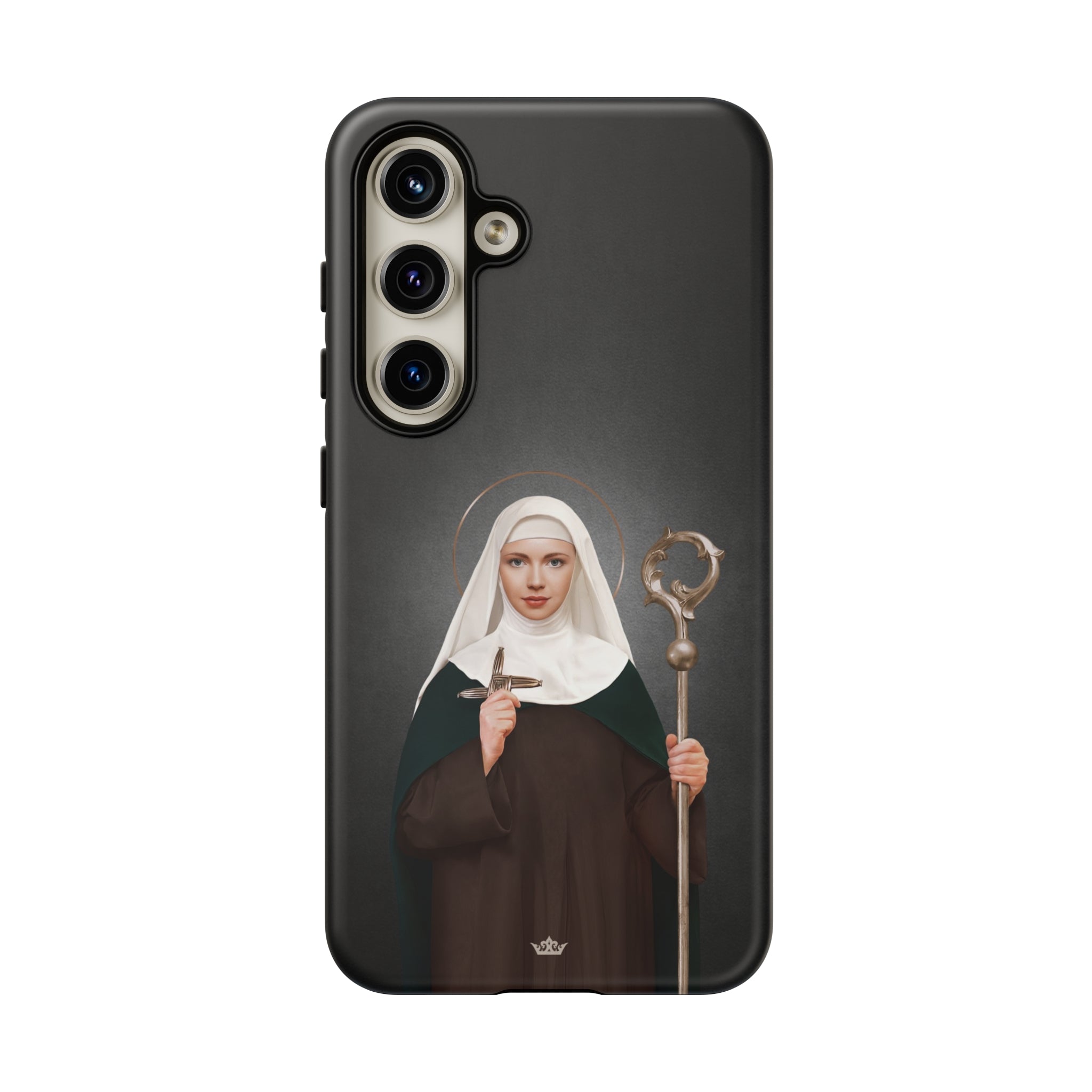 St. Brigid of Ireland Hard Phone Case (Dark)