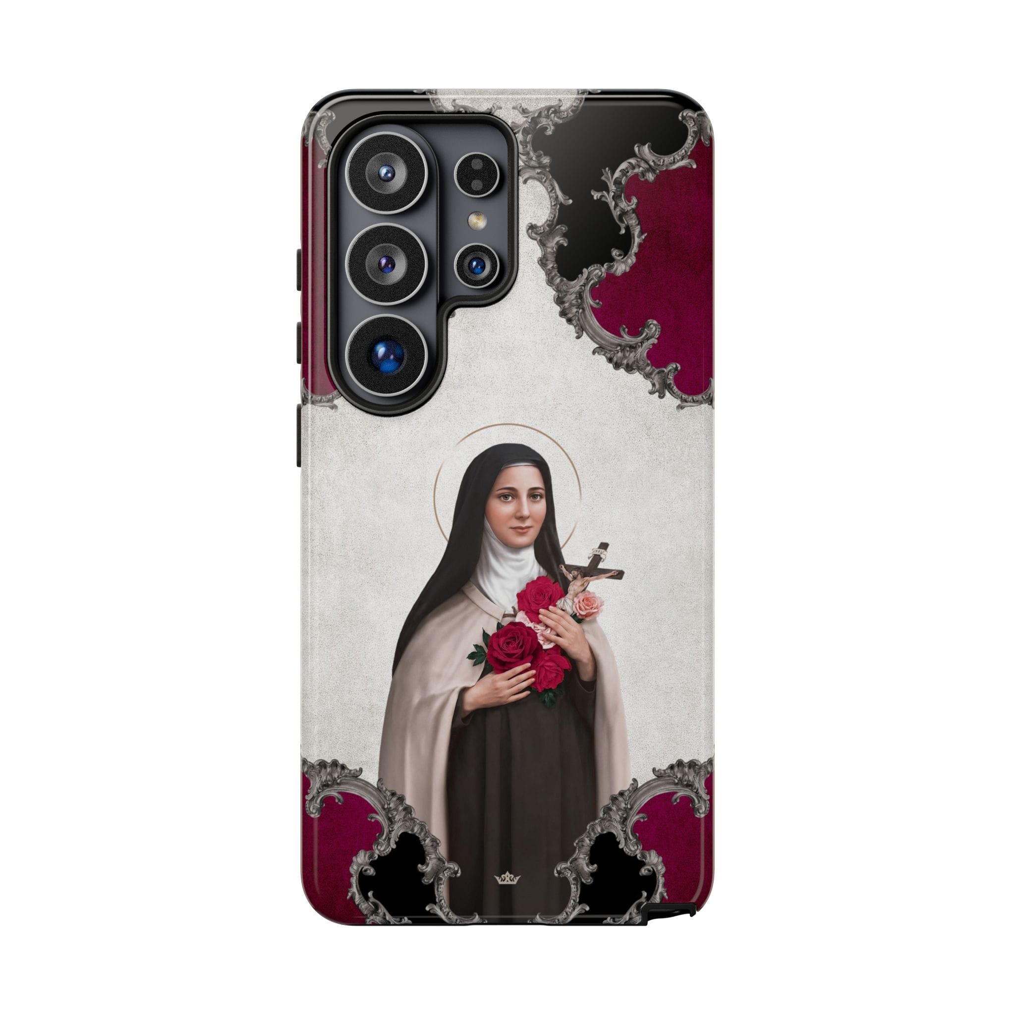 St. Therese of Lisieux Hard Phone Case (Baroque) Copyright VENXARA