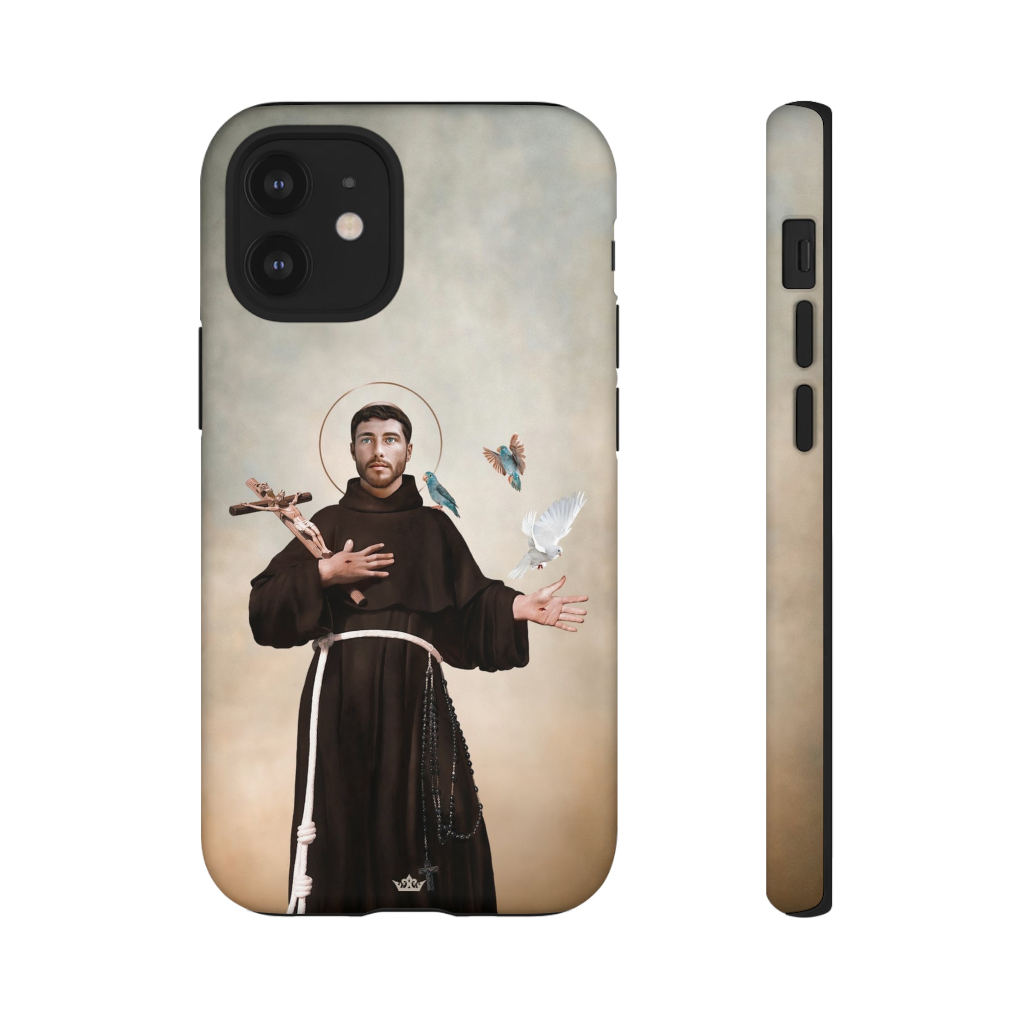 St. Francis of Assisi Hard Phone Case (Light)