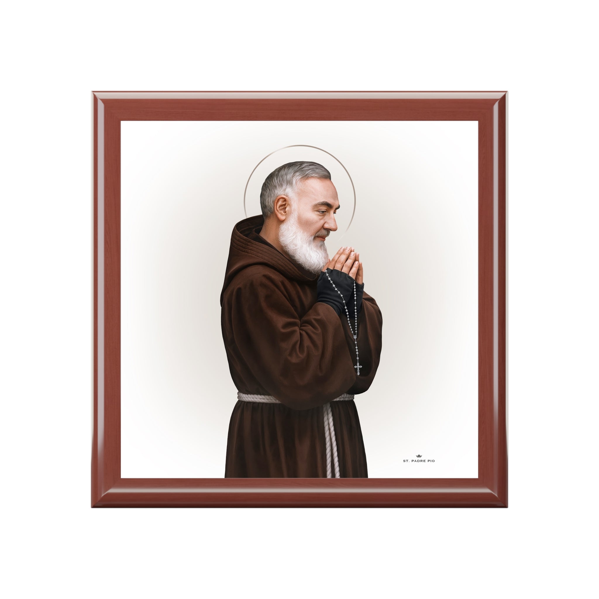 St. Padre Pio Keepsake Box