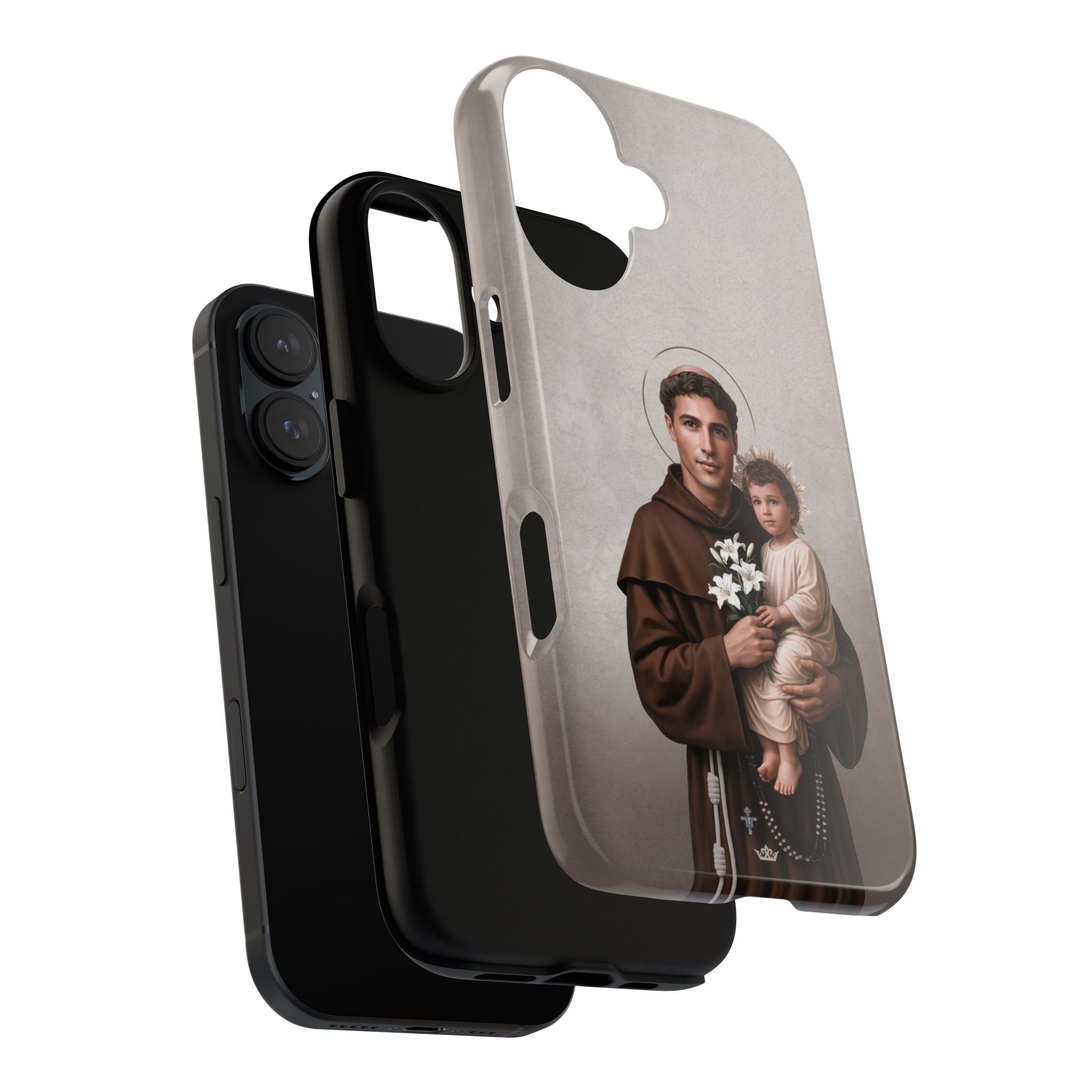 St. Anthony of Padua Hard Phone Case (Light) Copyright VENXARA