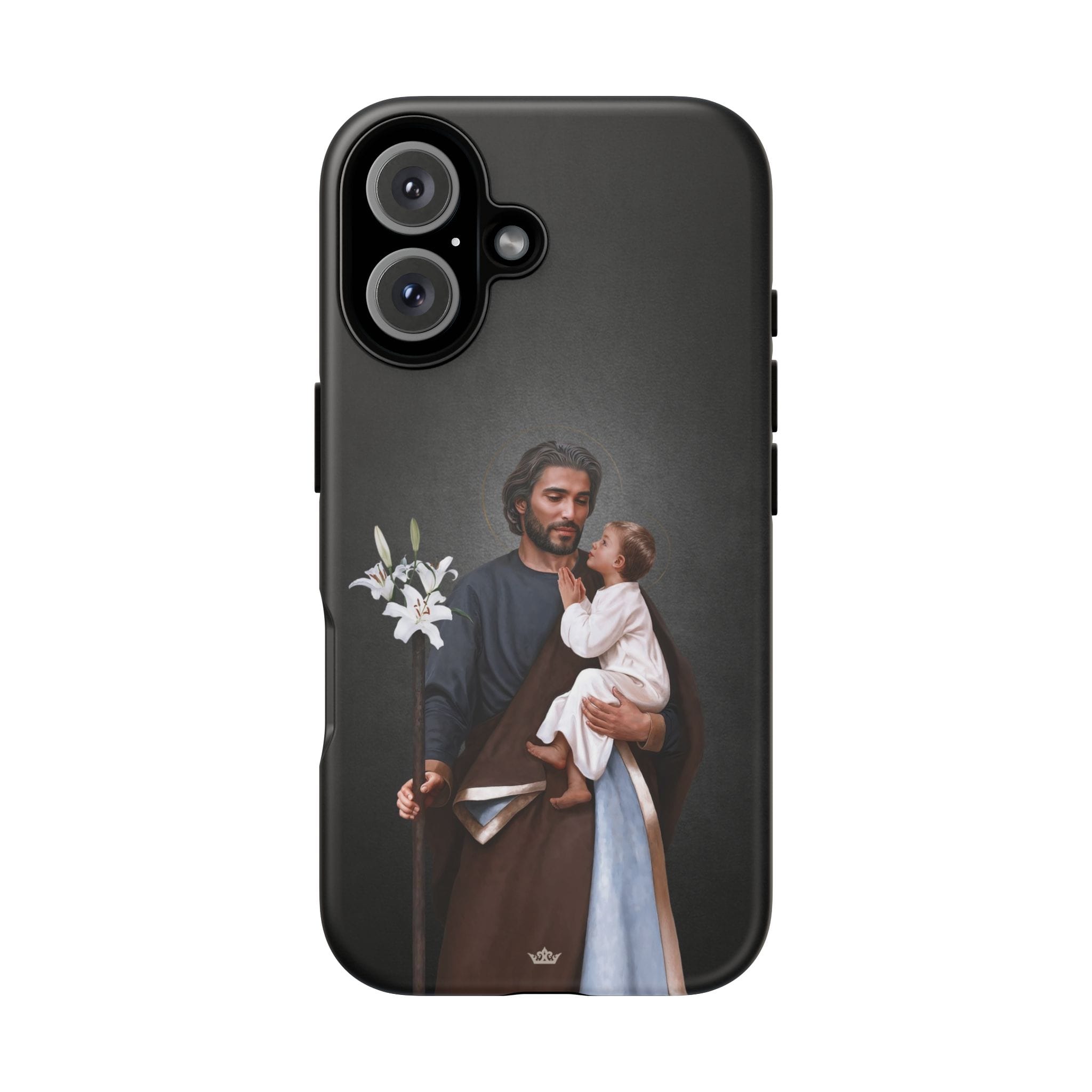 St. Joseph Hard Phone Case (Dark) Copyright VENXARA