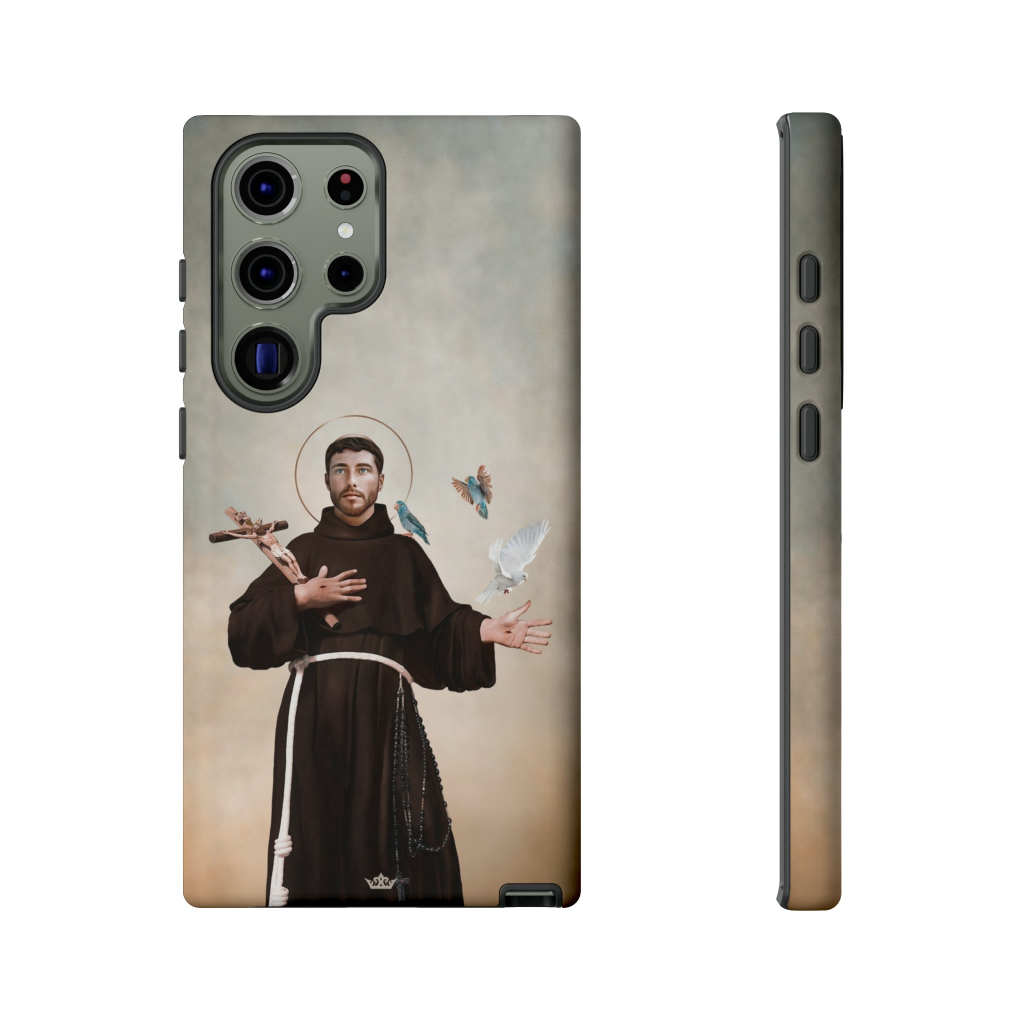 St. Francis of Assisi Hard Phone Case (Light)