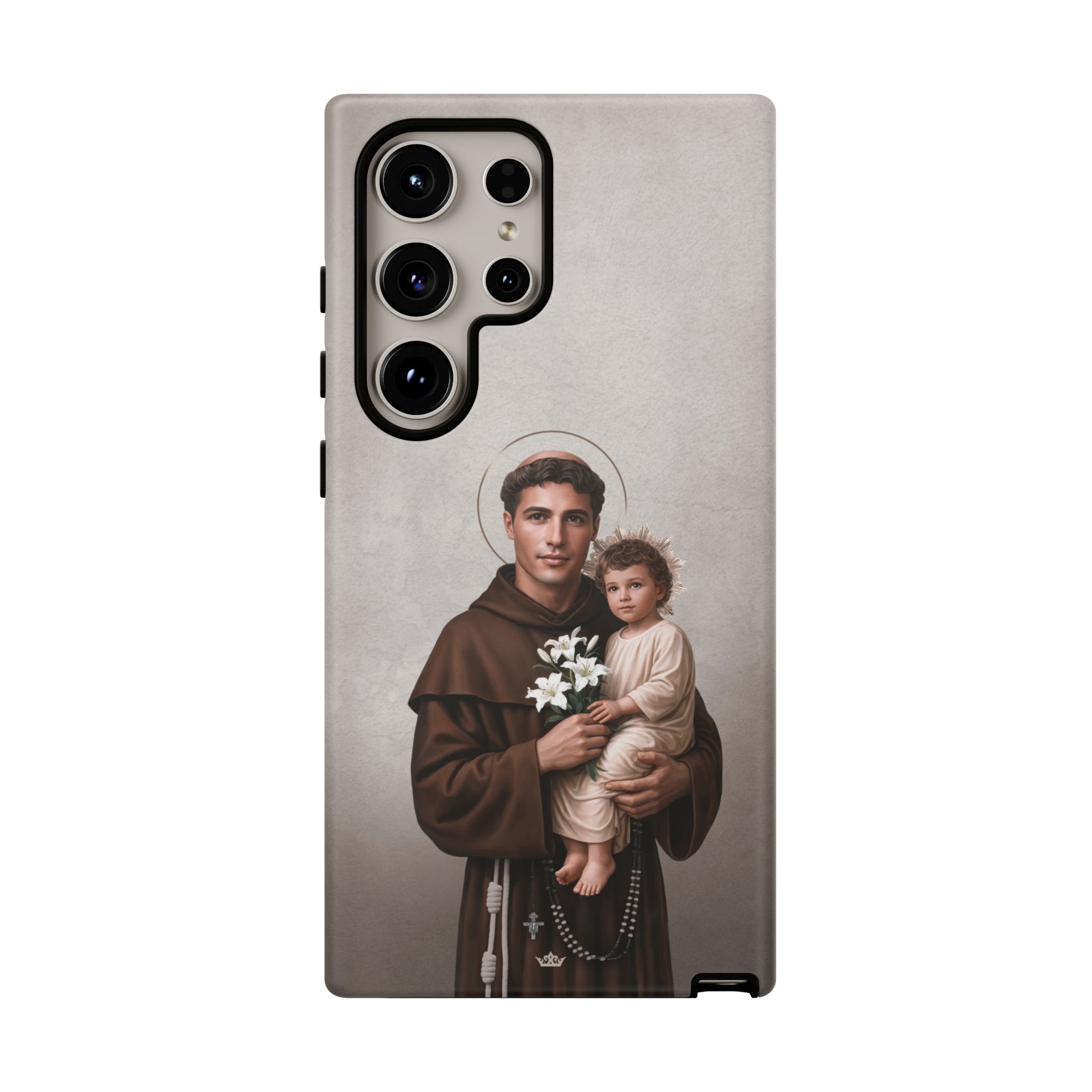 St. Anthony of Padua Hard Phone Case (Light) Copyright VENXARA
