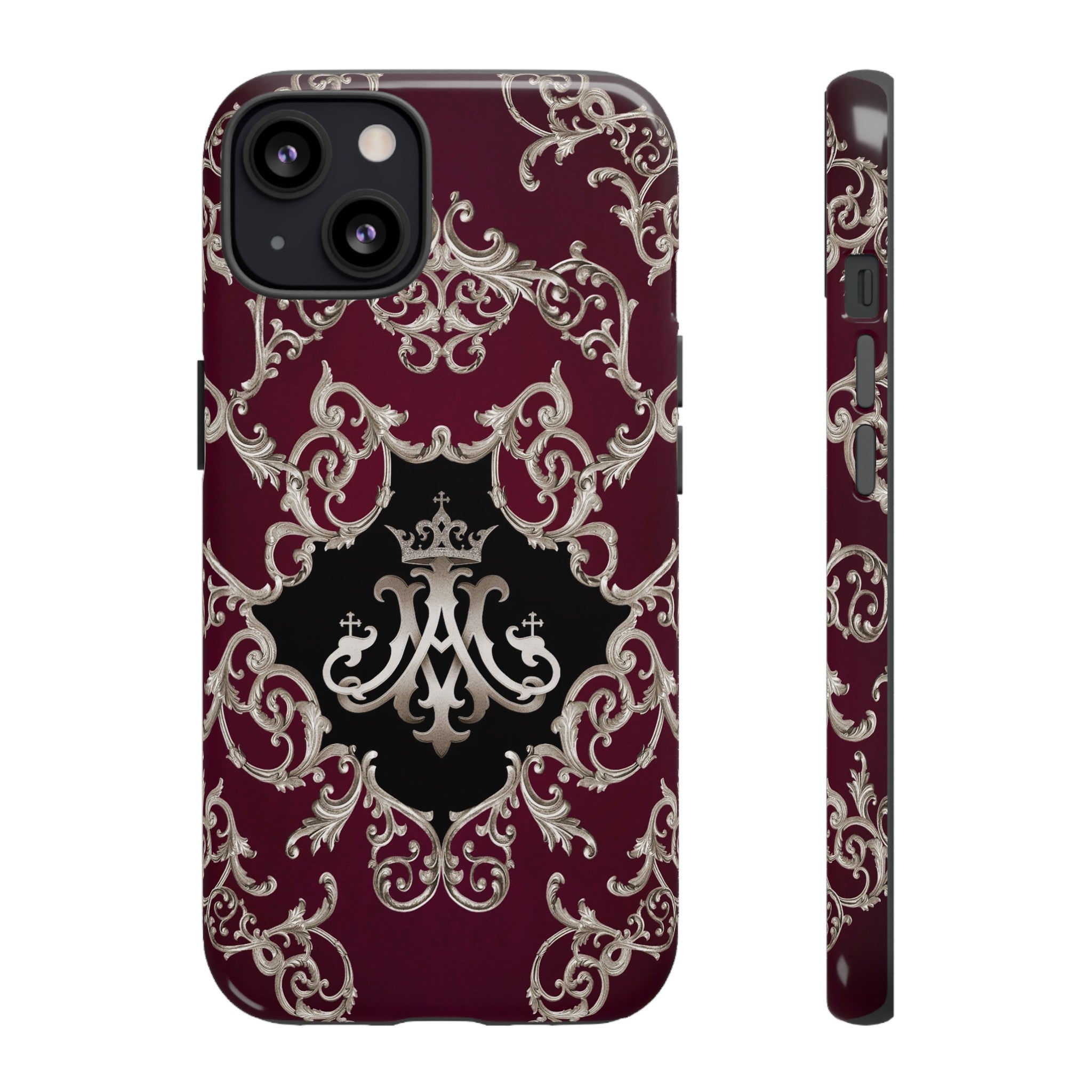 Ave Maria Hard Phone Case (Baroque Mahogany)
