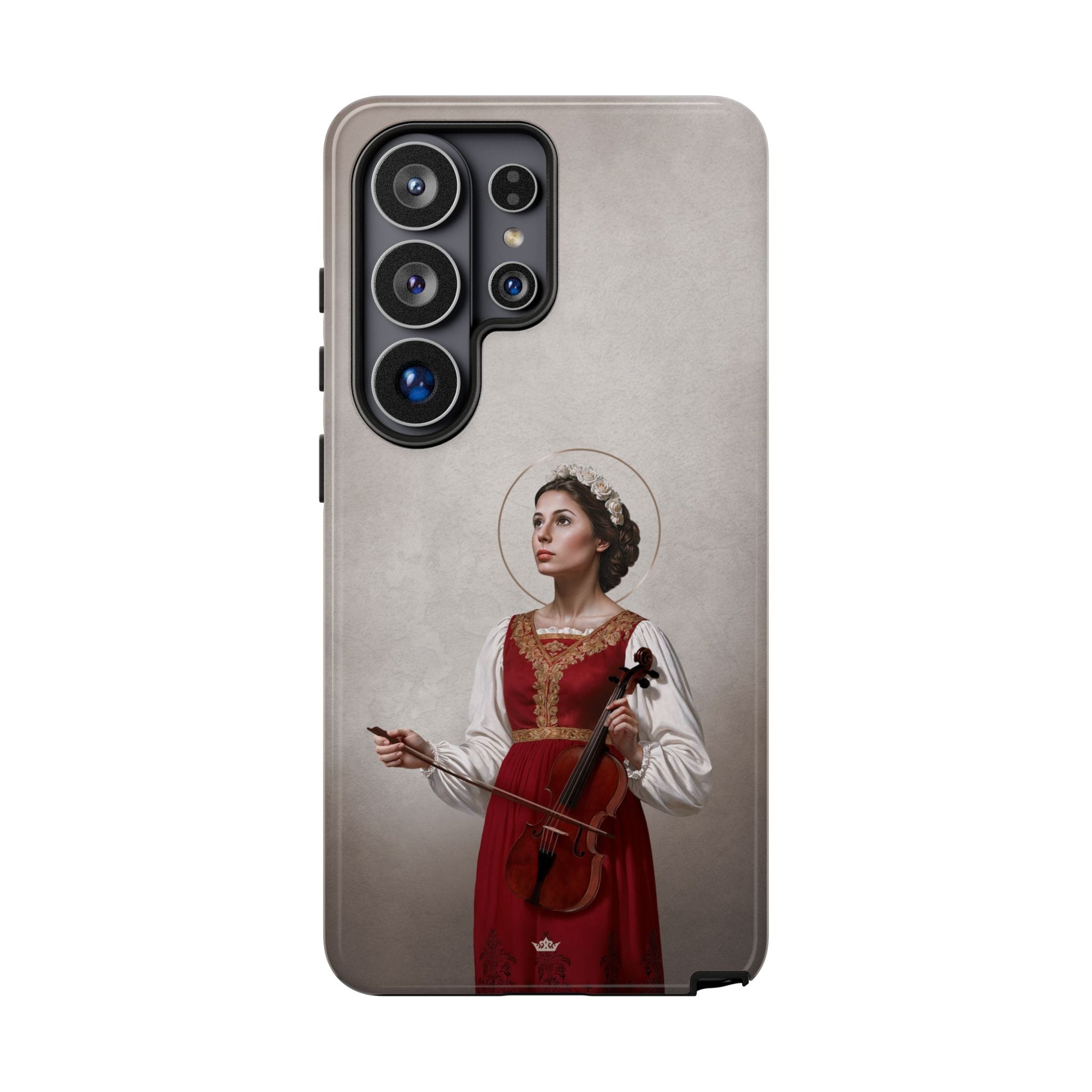 St. Cecilia Hard Phone Case (Light) Copyright VENXARA
