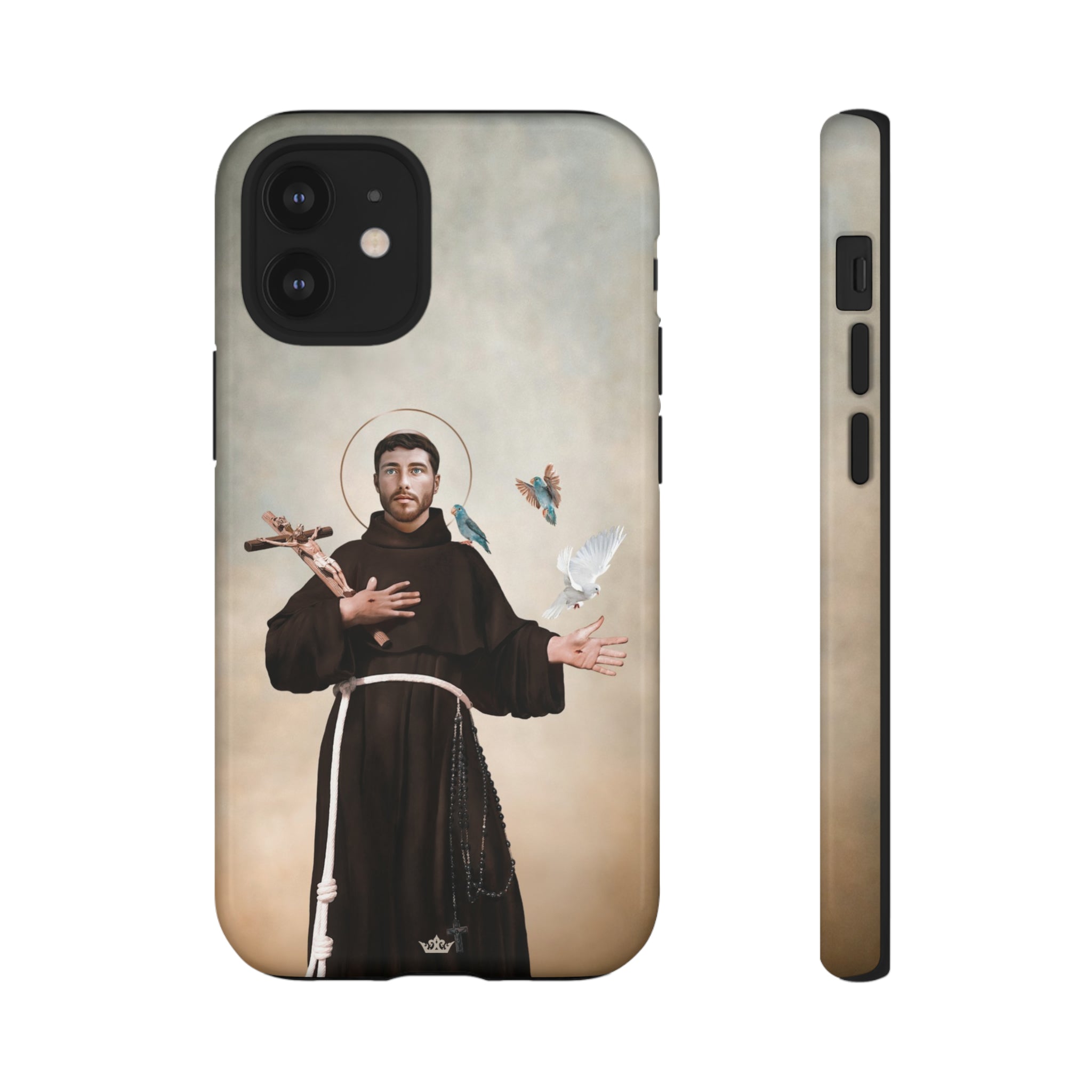 St. Francis of Assisi Hard Phone Case (Light)