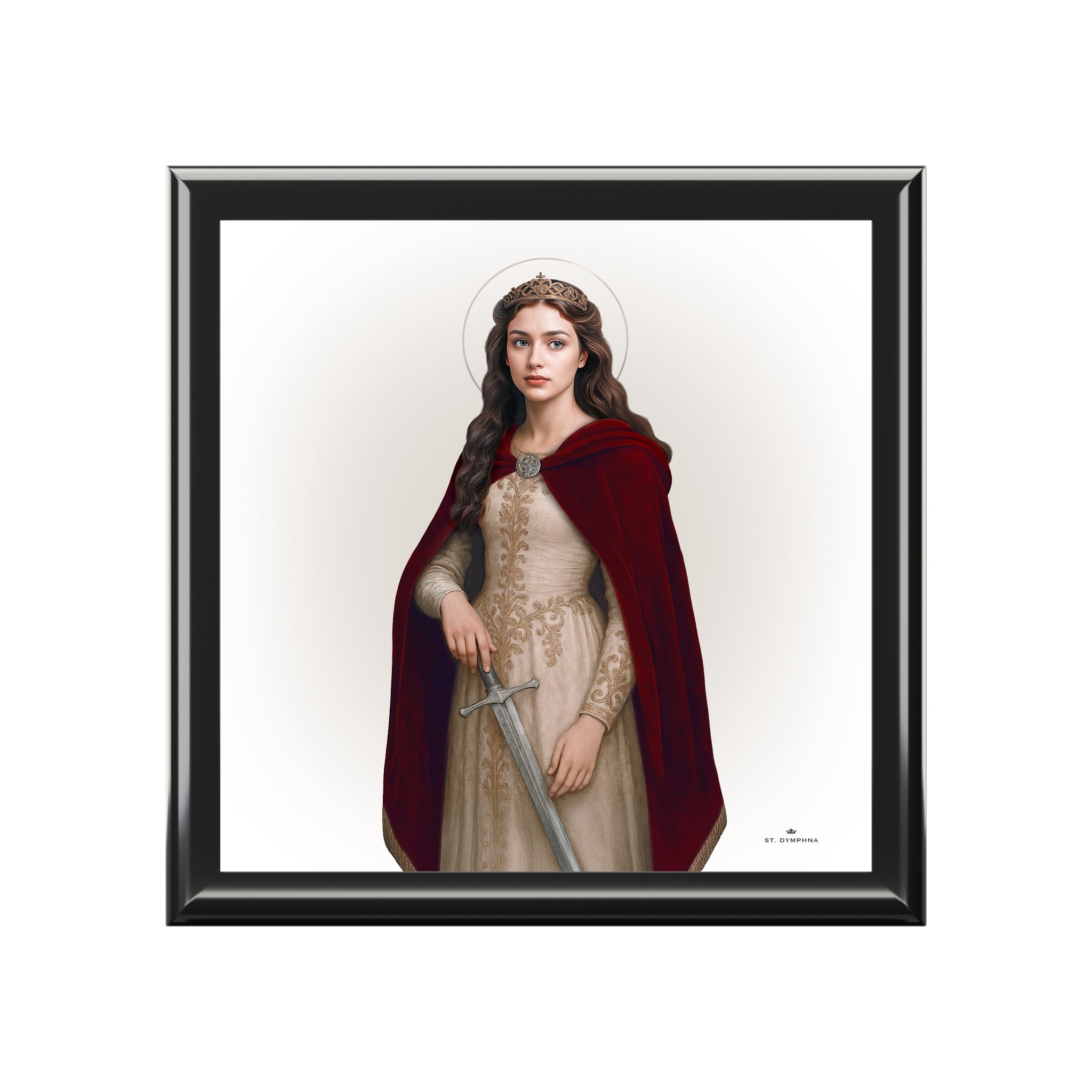 St. Dymphna Keepsake Box