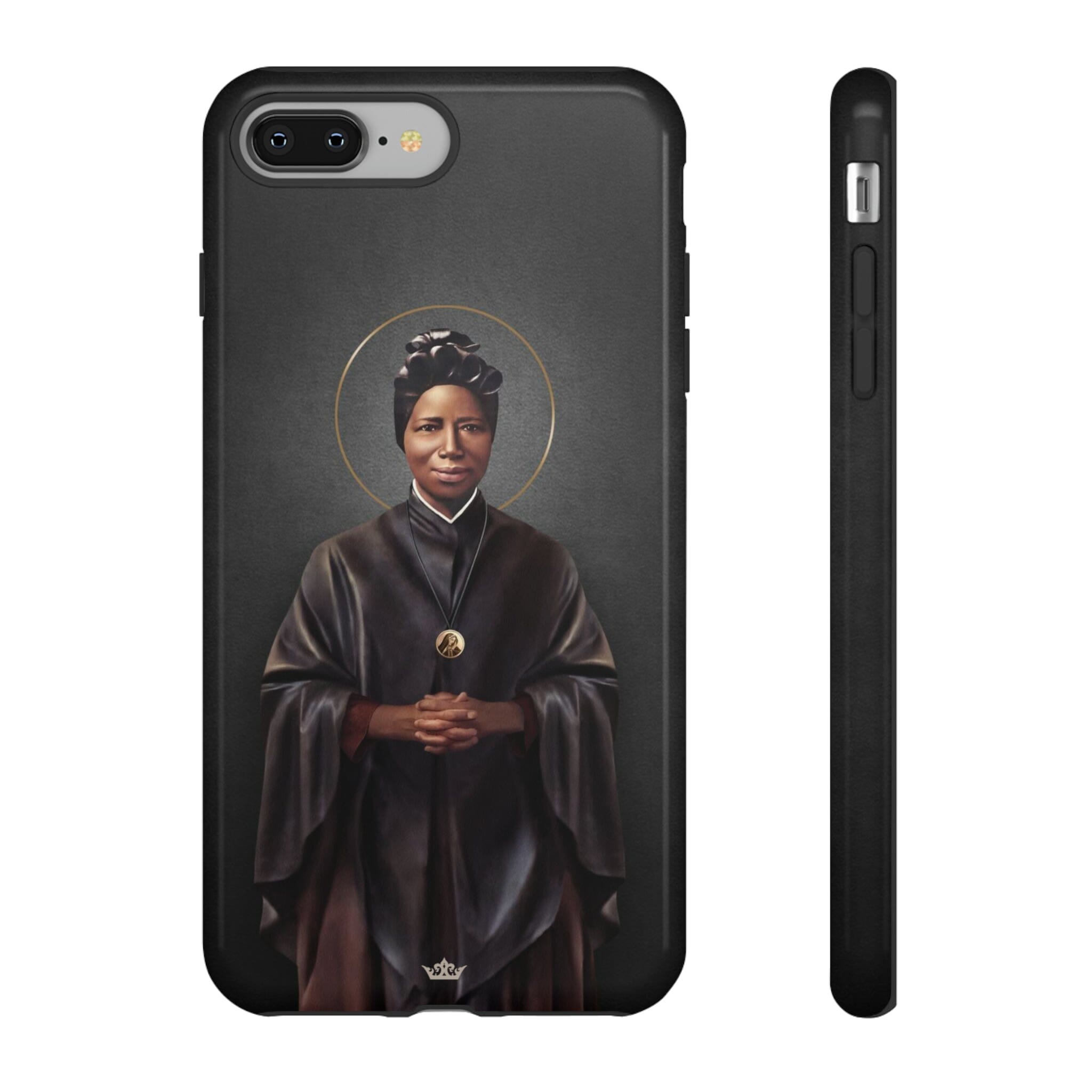 St. Josephine Bakhita Hard Phone Case (Dark)