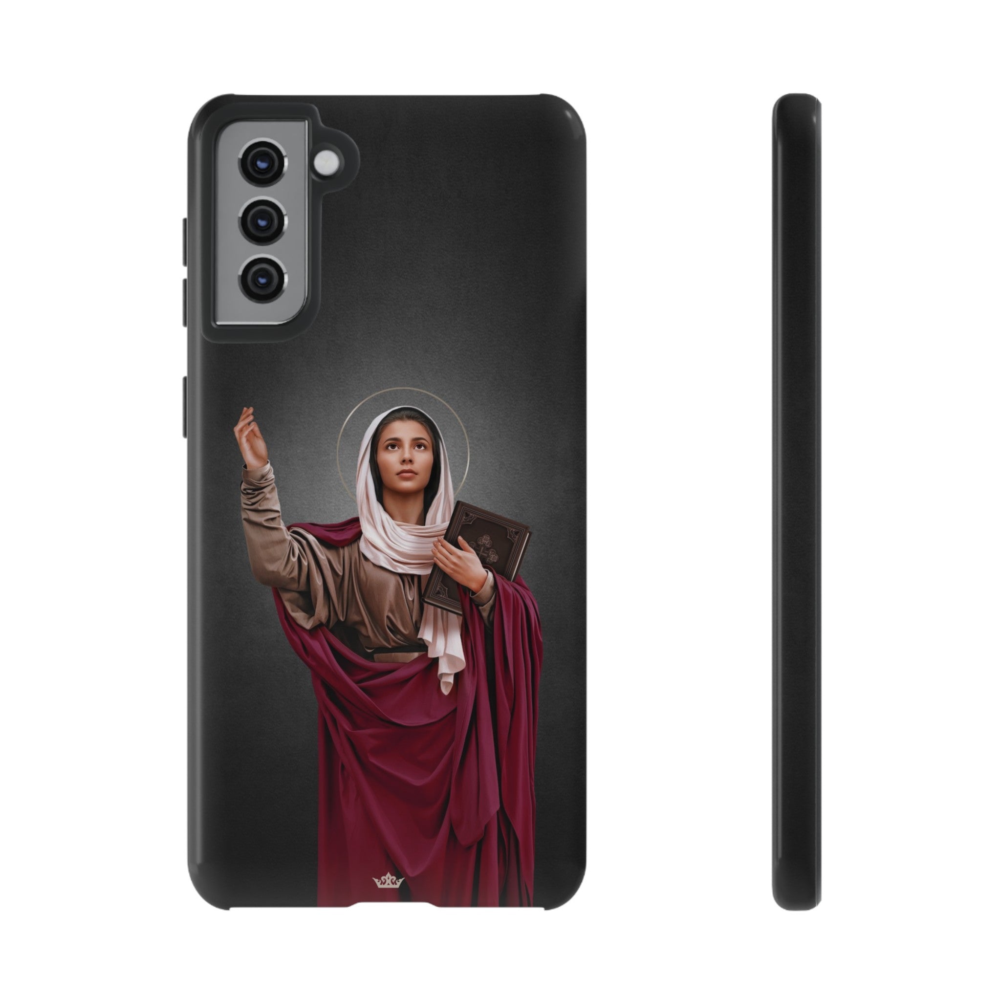 St. Monica Hard Phone Case (Dark)