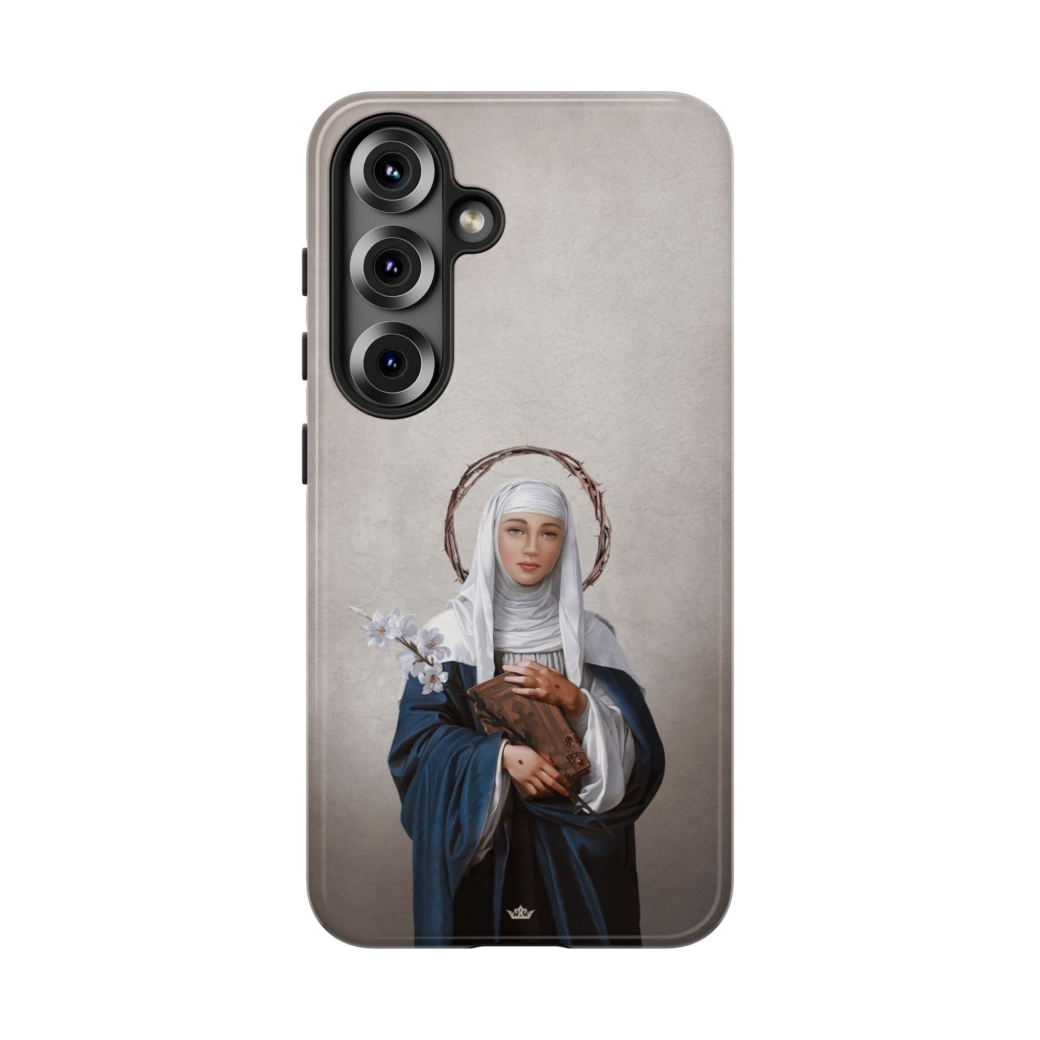 St. Catherine of Siena Hard Phone Case (Light) Copyright VENXARA