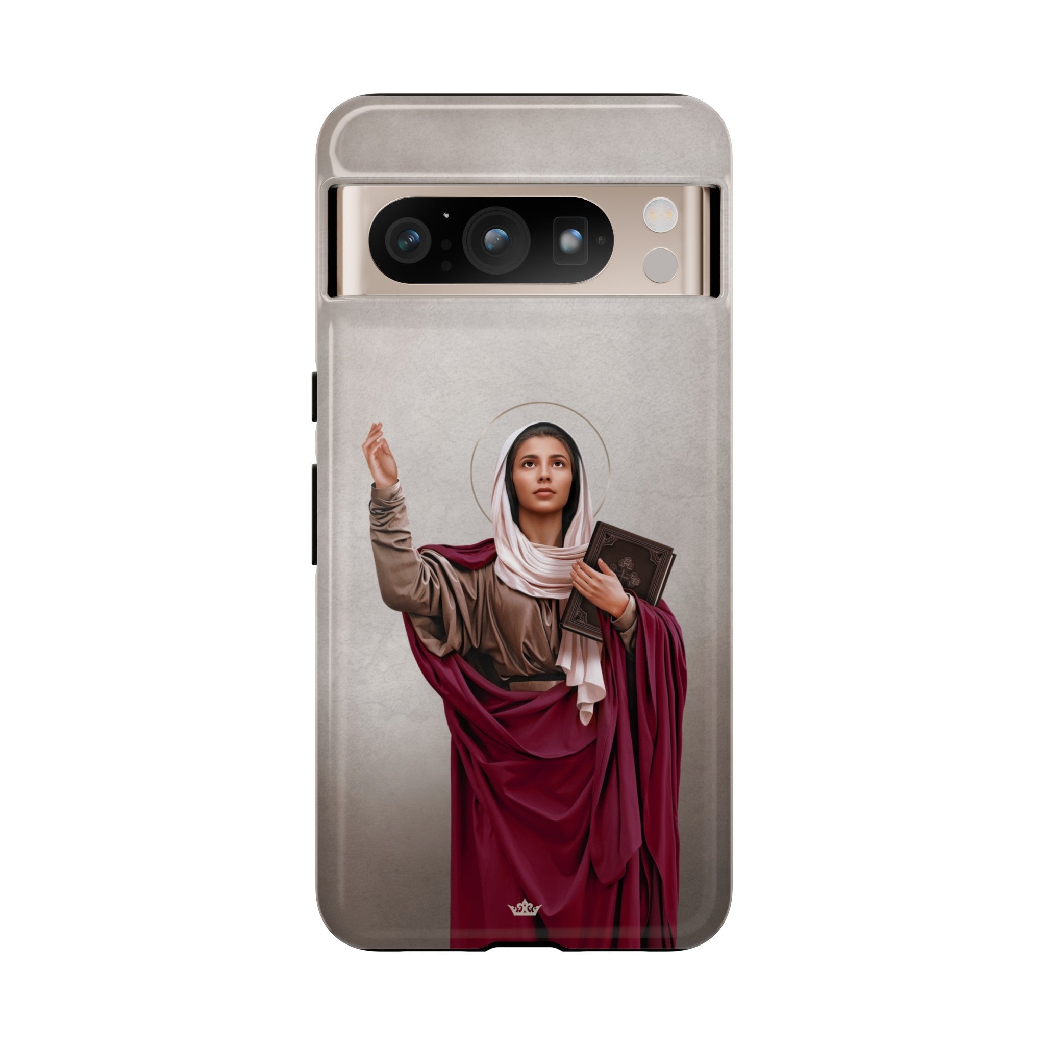 St. Monica Hard Phone Case (Light)