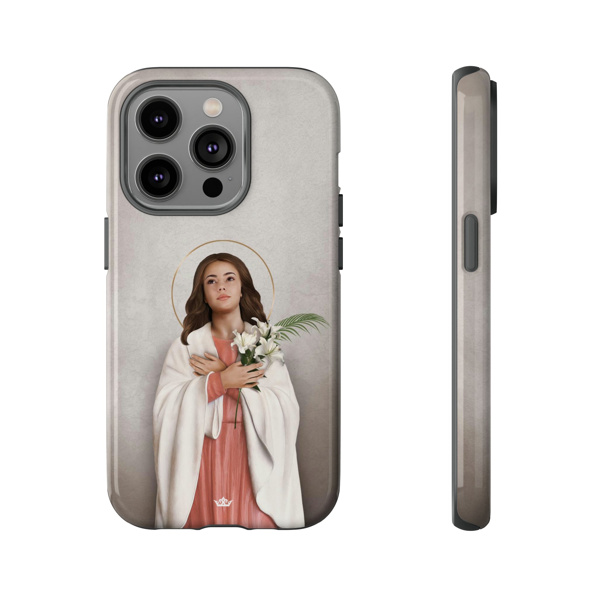 St. Maria Goretti Hard Phone Case (Light)