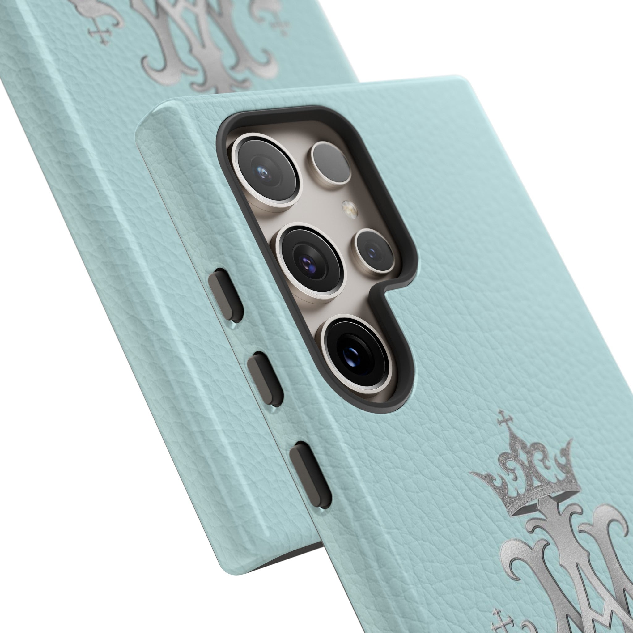 Ave Maria Hard Phone Case (Heavenly Blue)