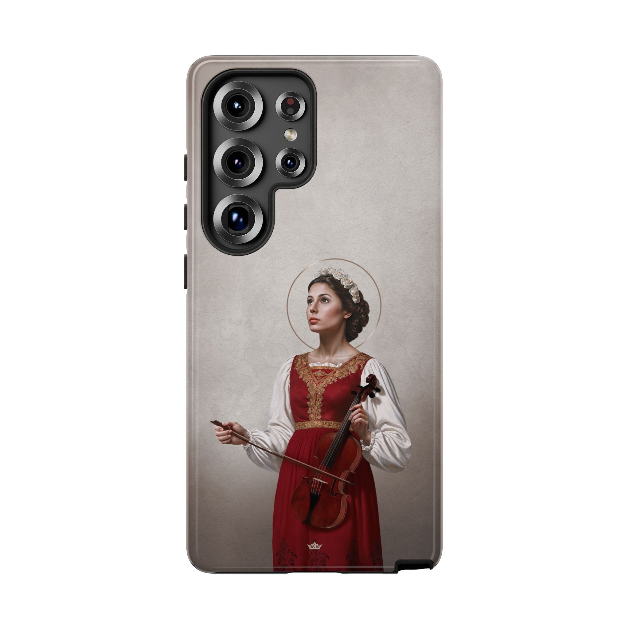 St. Cecilia Hard Phone Case (Light) Copyright VENXARA