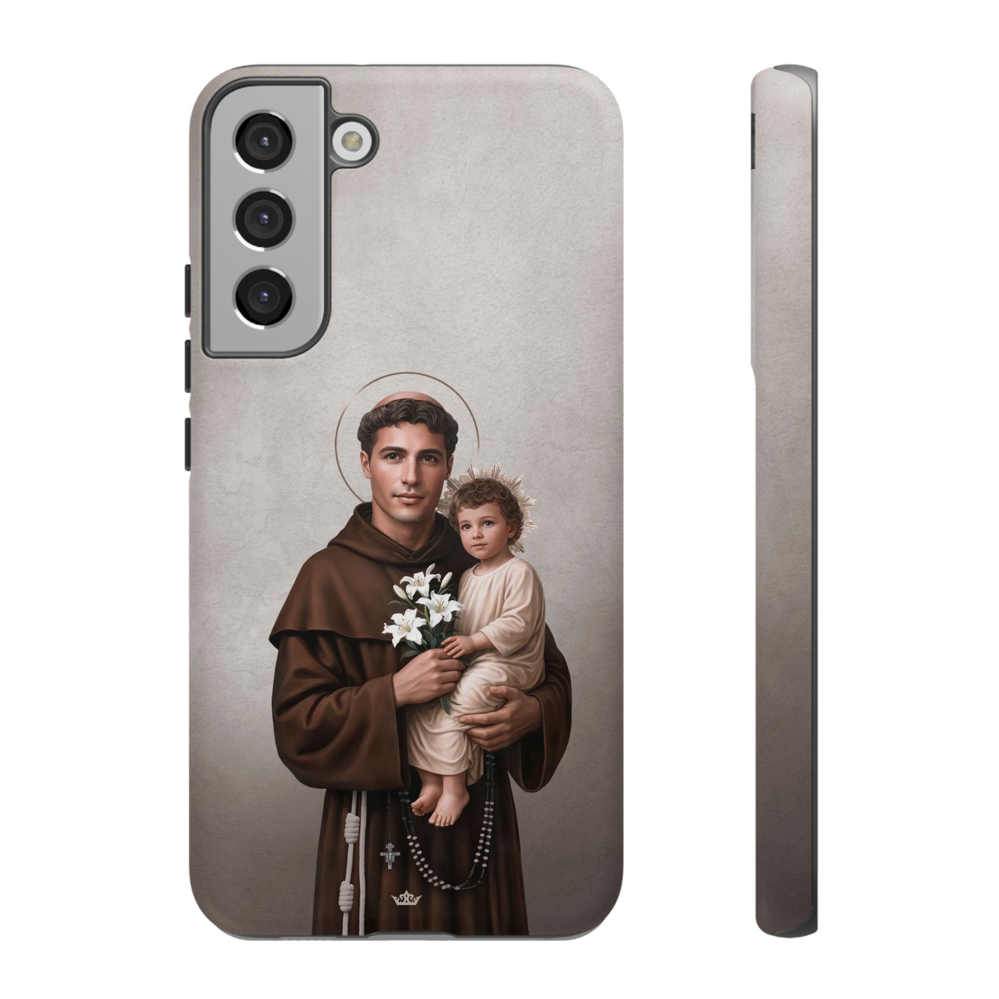 St. Anthony of Padua Hard Phone Case (Light) Copyright VENXARA