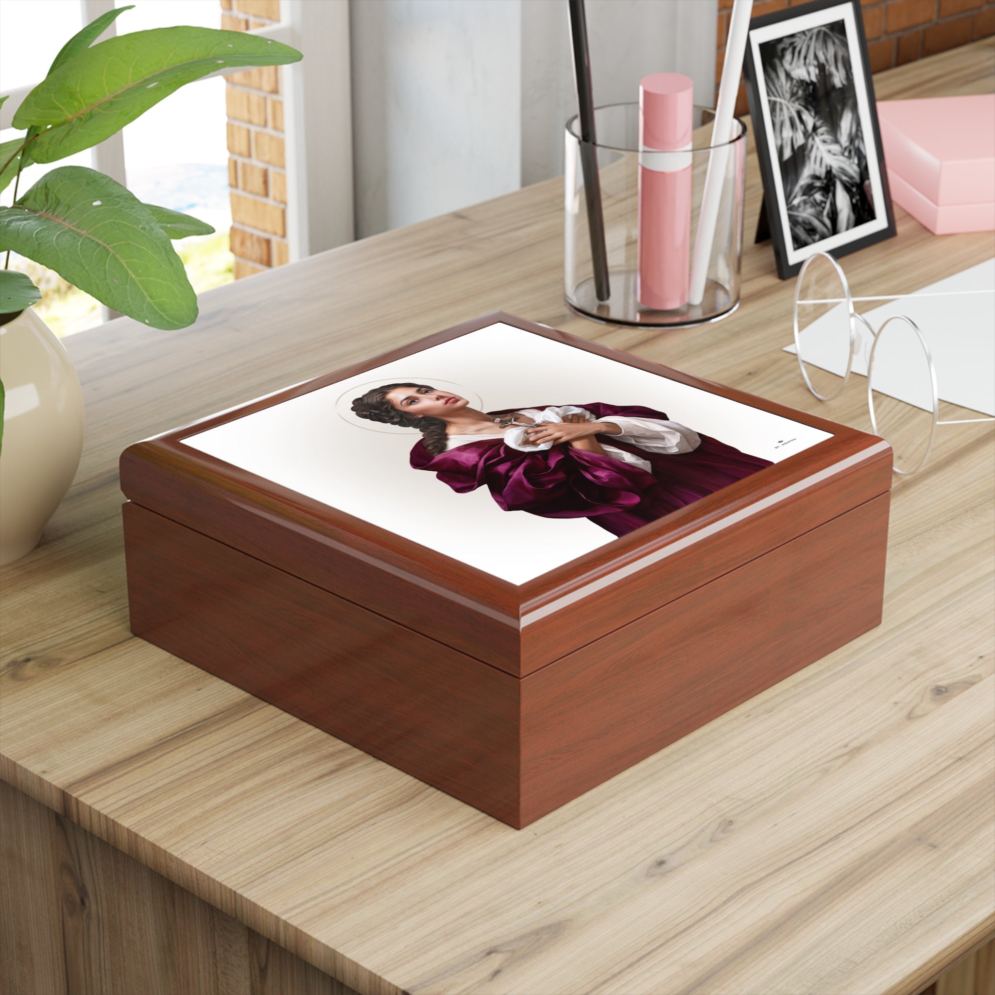 St. Agatha Keepsake Box