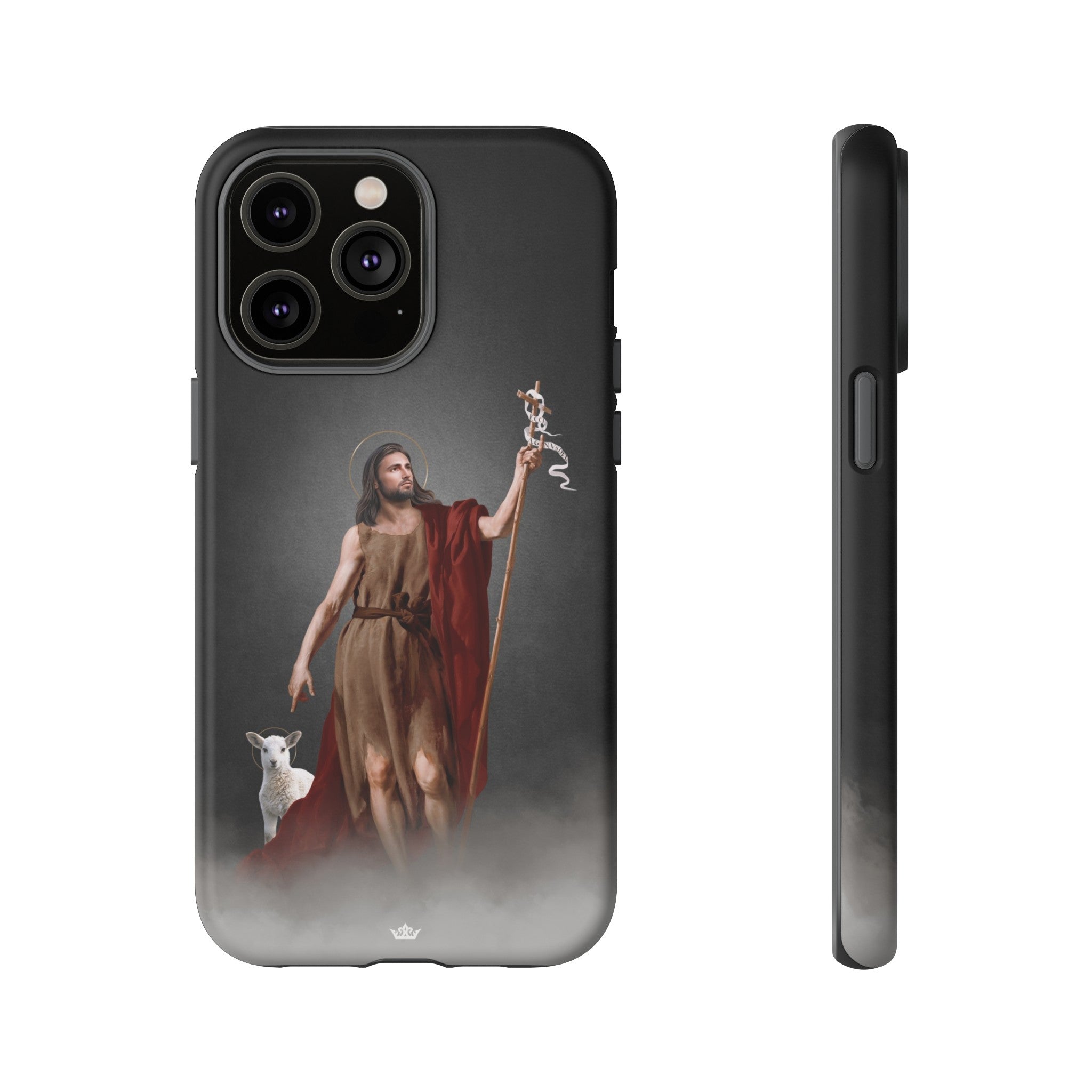 St. John the Baptist Hard Phone Case (Dark)